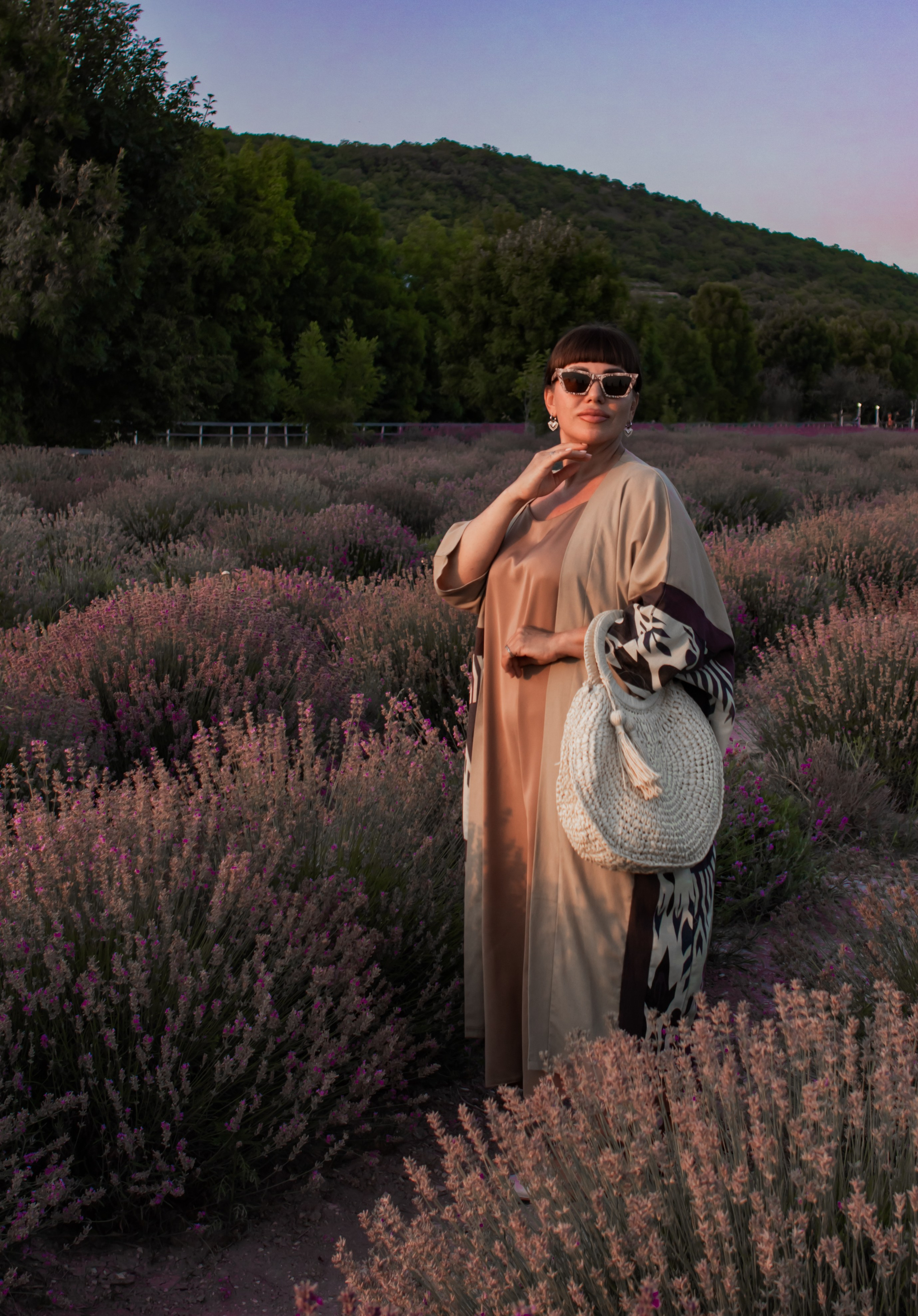Прогулка по лавандовом у полю 🪻. Женский портрет и немного больше в Санкт-Петербурге