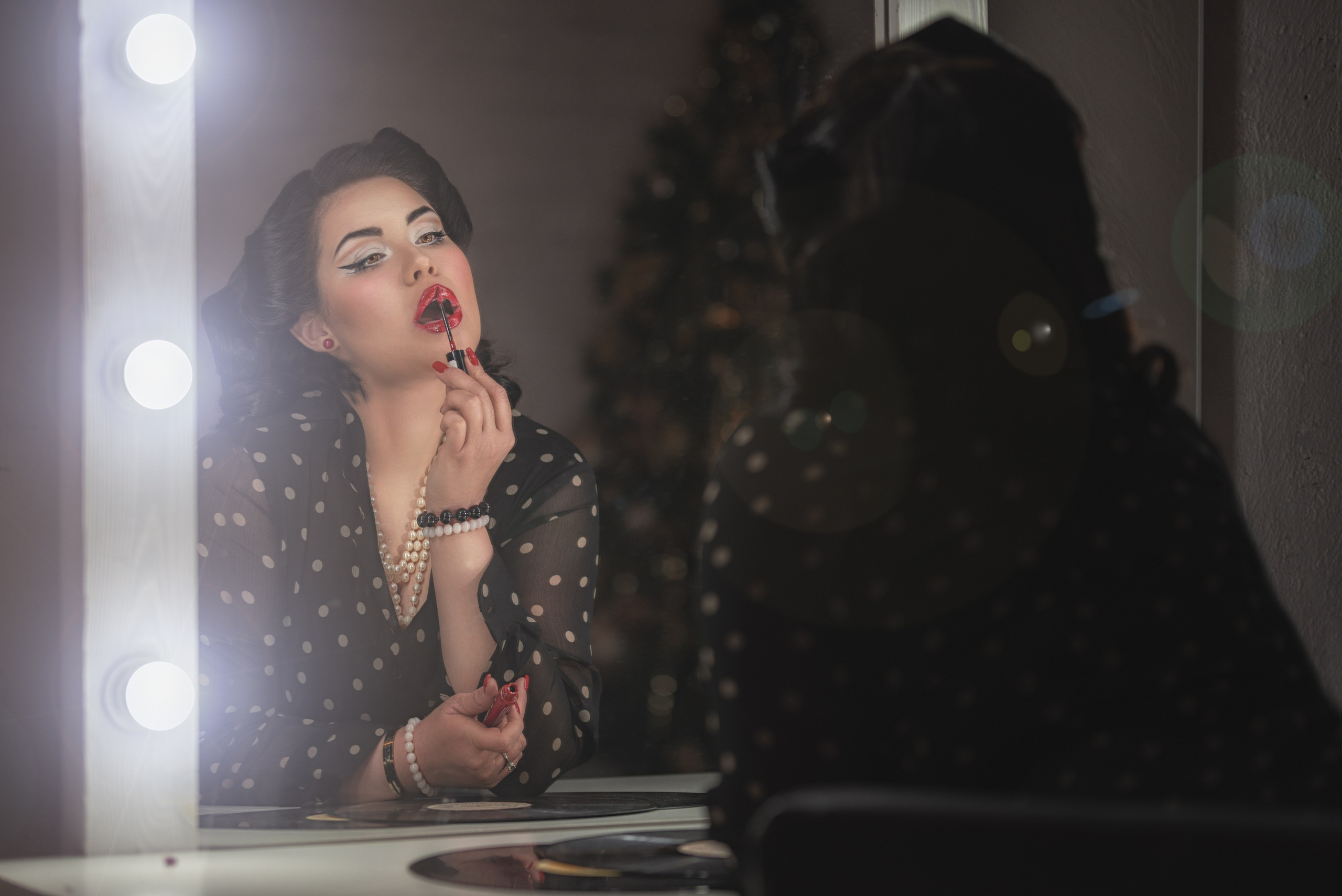 Pin Up vs Rock 80s. Safronov Ivan — a portrait photographer in Moscow