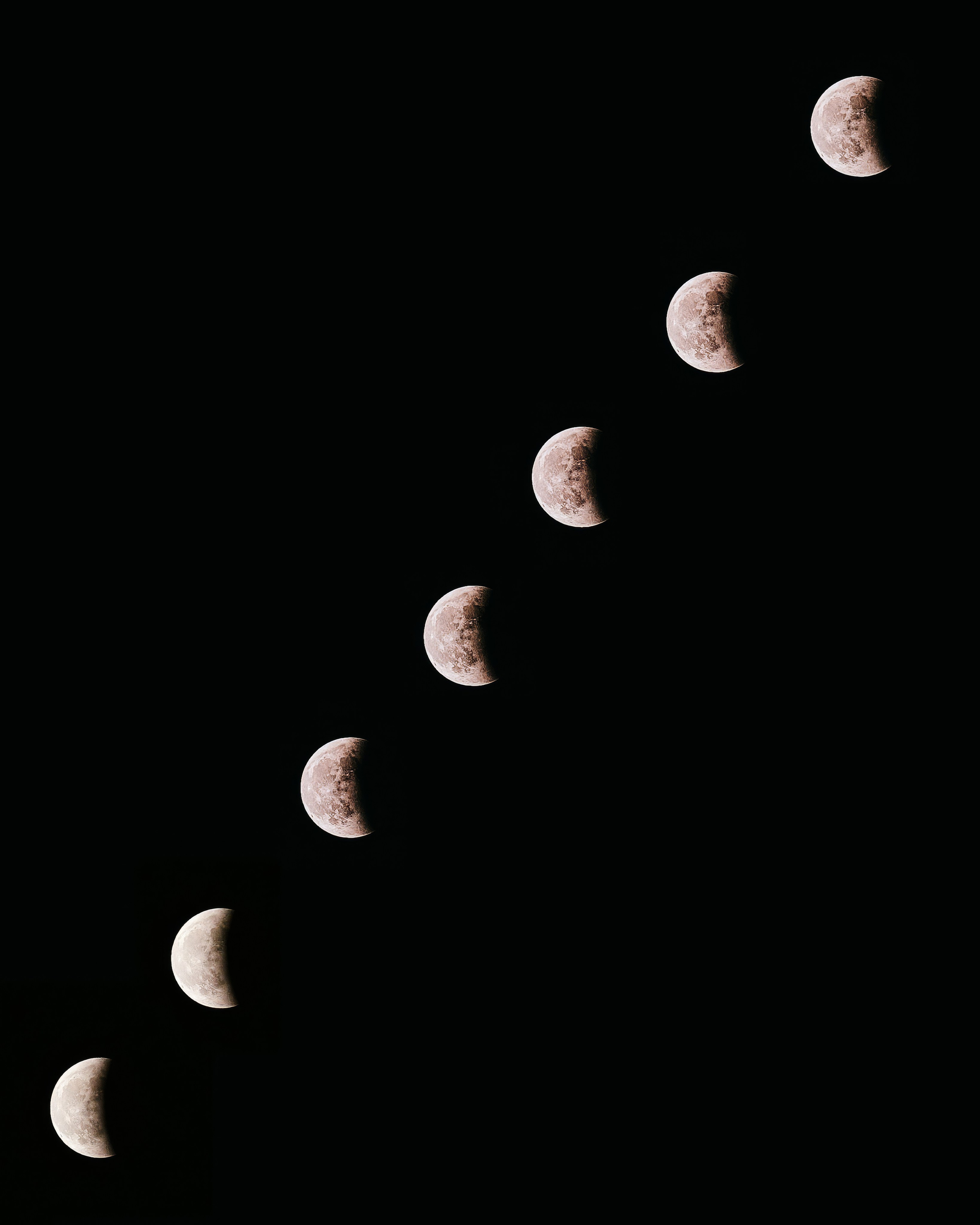 Лунное затмение в Приморье