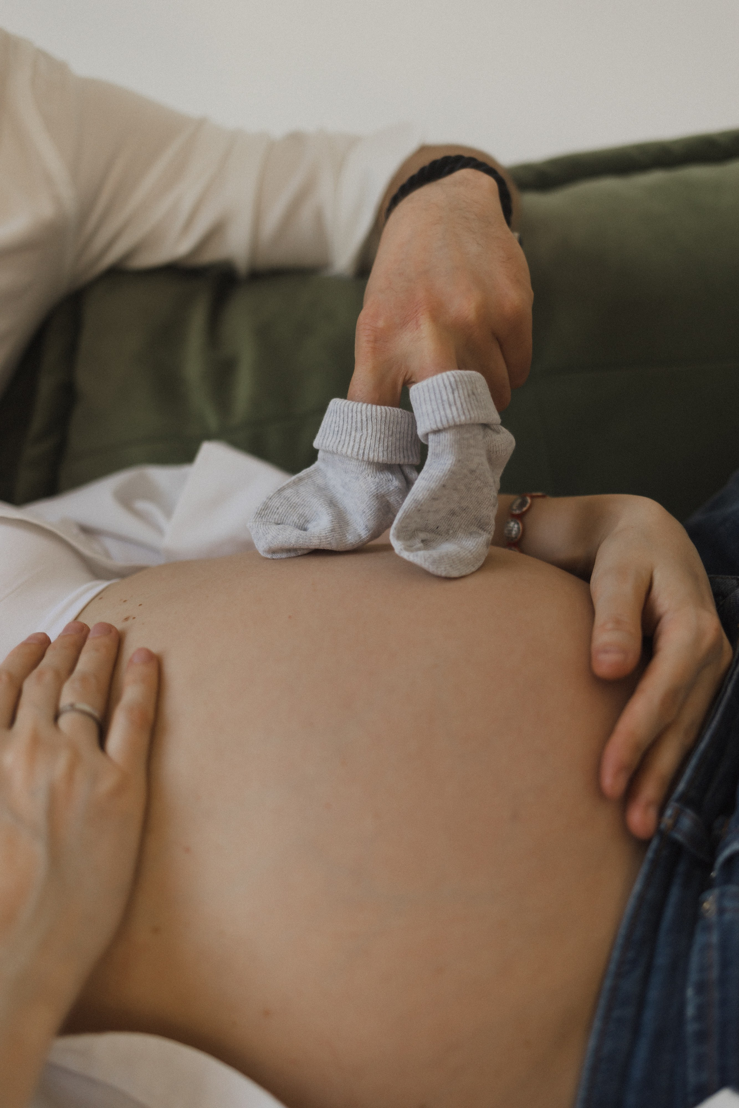 Дима и Юля в ожидании. Семейный фотограф в Москве