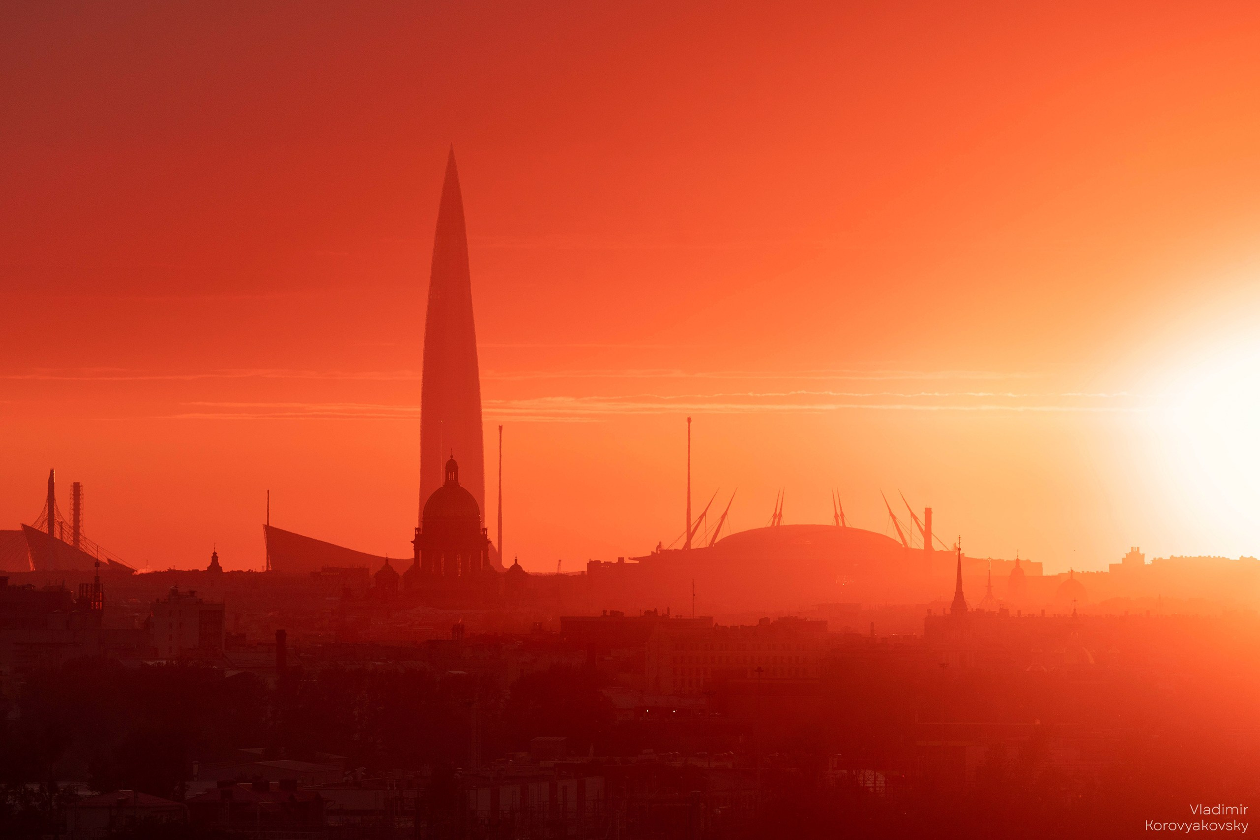 City landscape. Photographer Vladimir Korovyakovsky