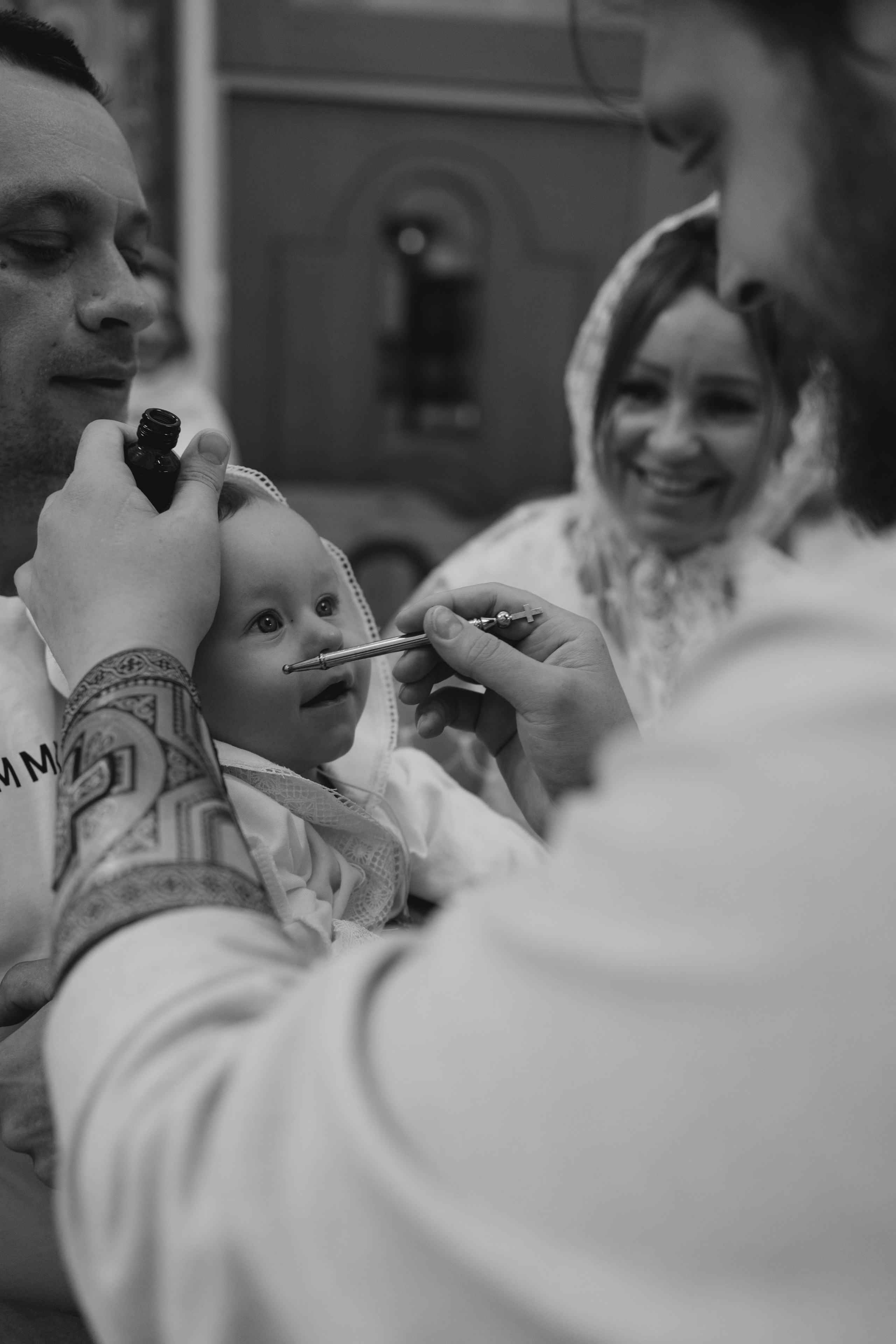 Таинство крещения. Семейный и женский фотограф в Москве Елизавета Волкова