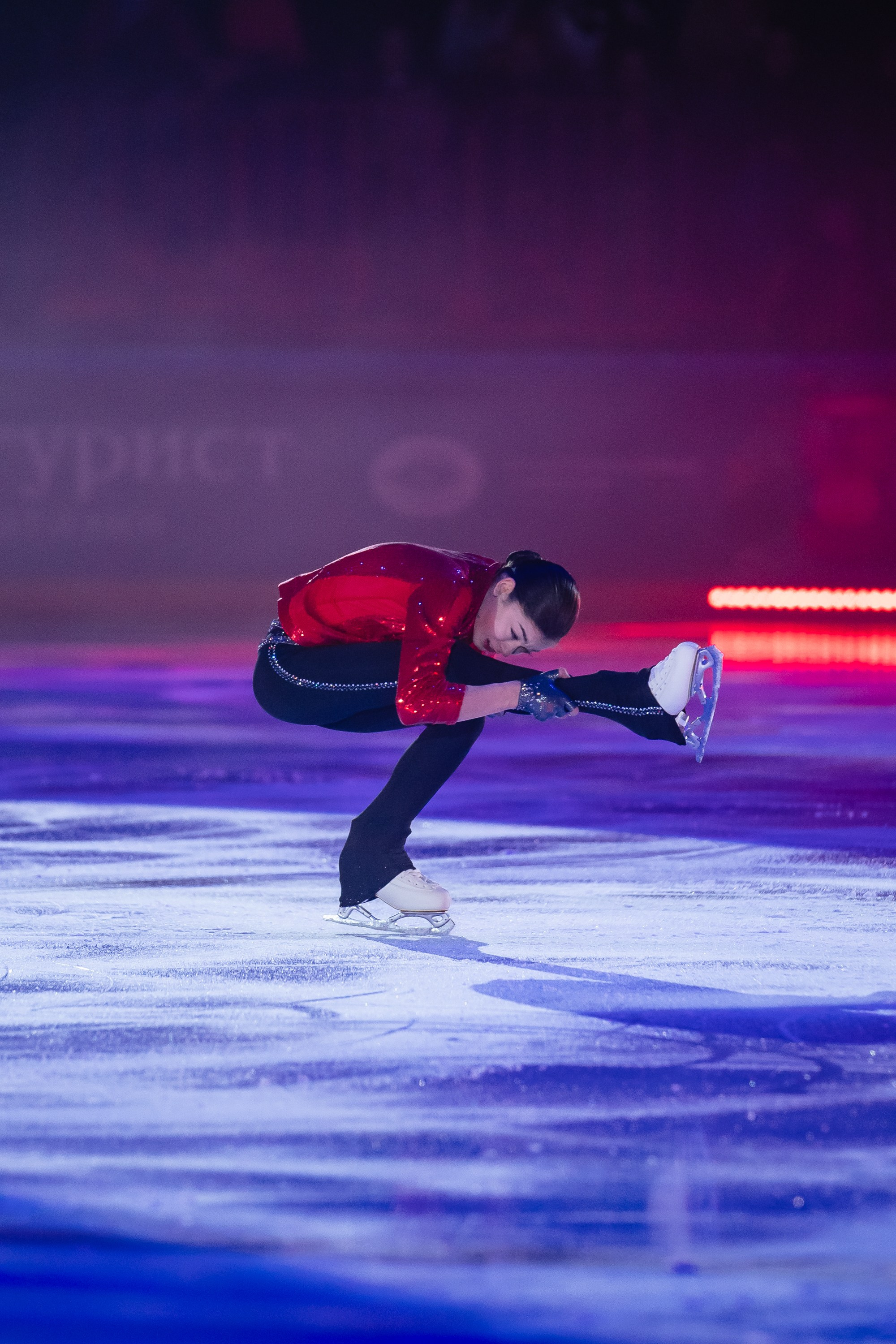 Шоу «Чемпионы на льду» в Новосибирске. Воробьева Ксения — Спортивный и танцевальный фотограф Новосибирск