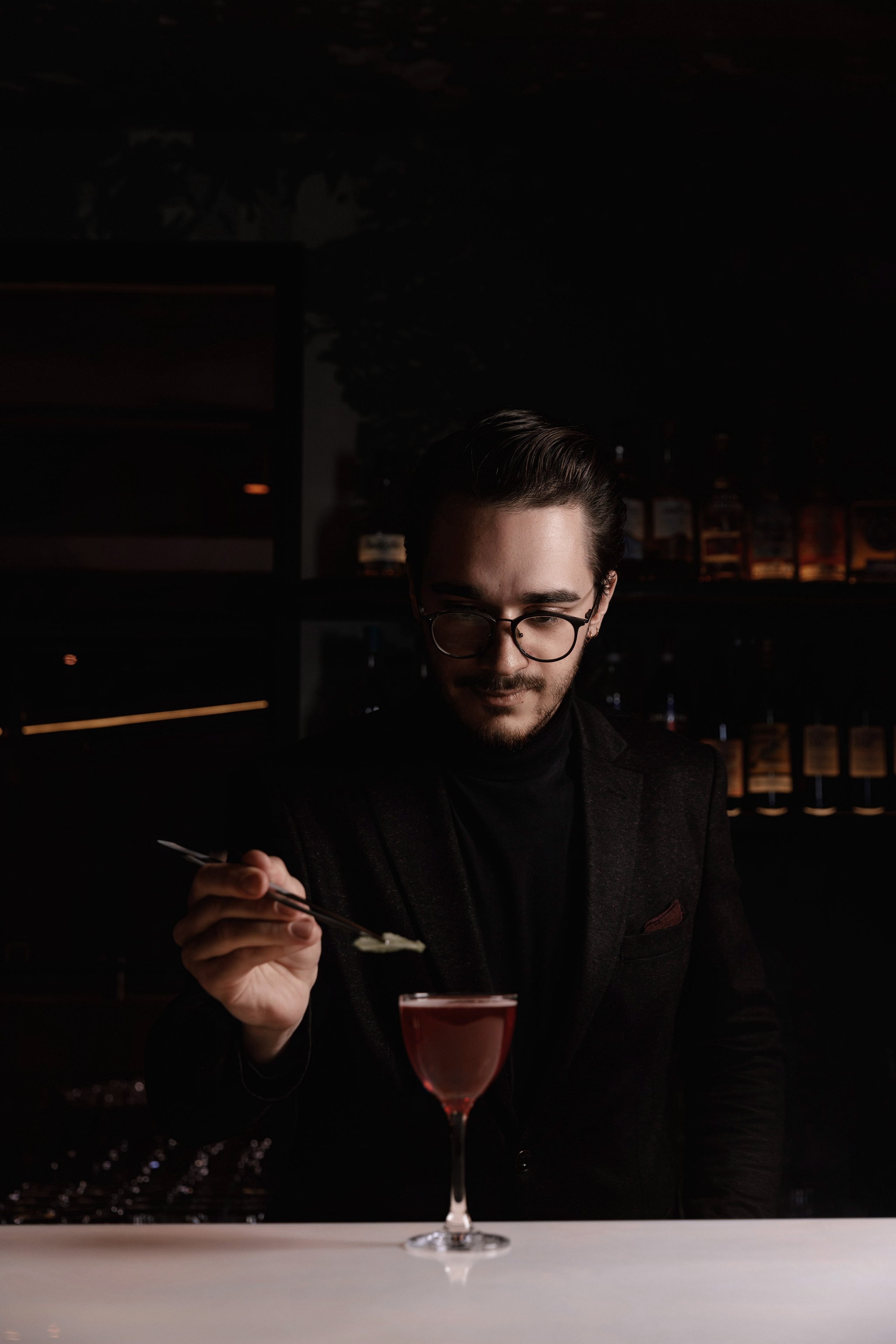 Контент съёмка барменов для социальных сетей