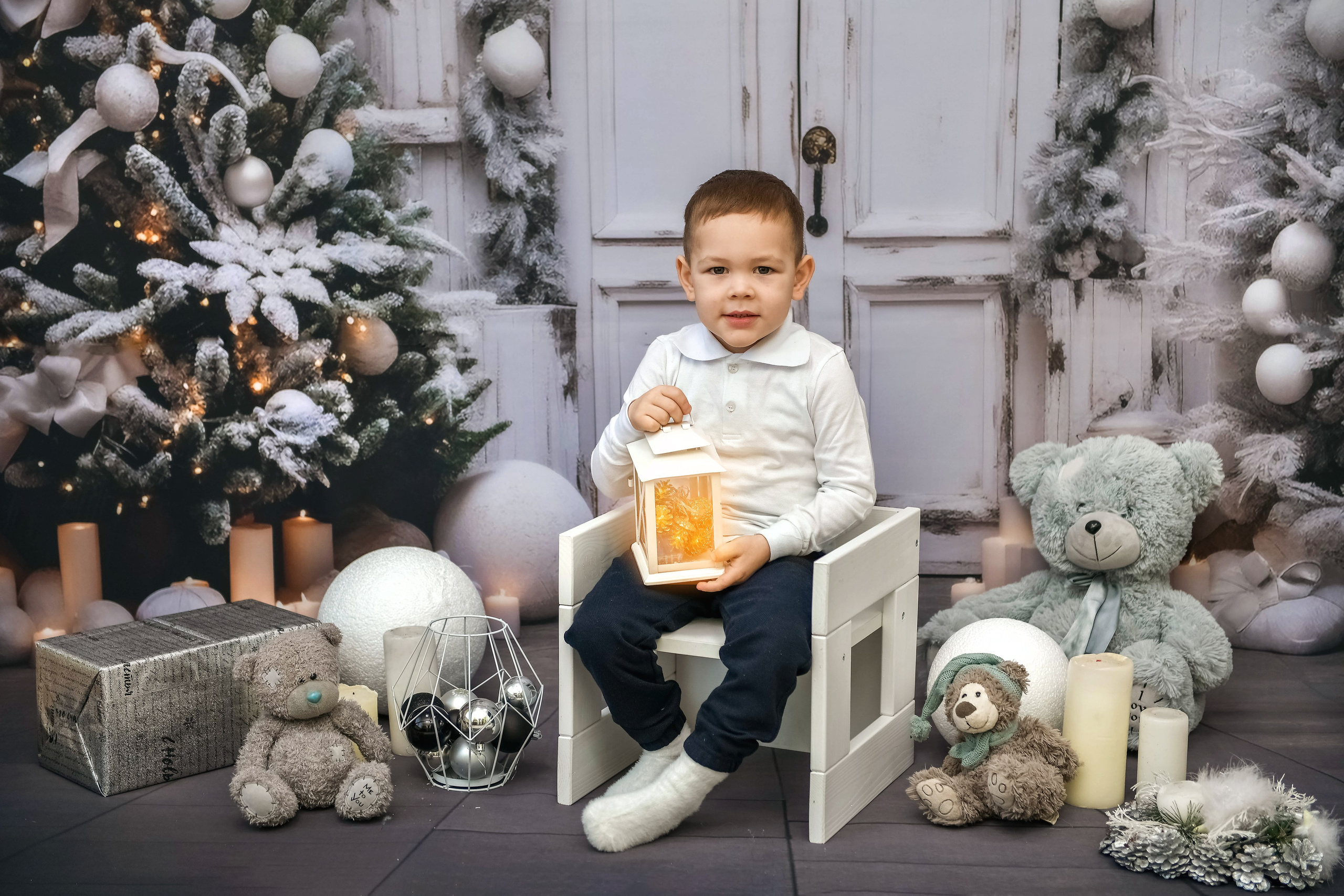 Новогодняя фотосессия в детском саду. Семейный и детский фотограф Татьяна Перевалова