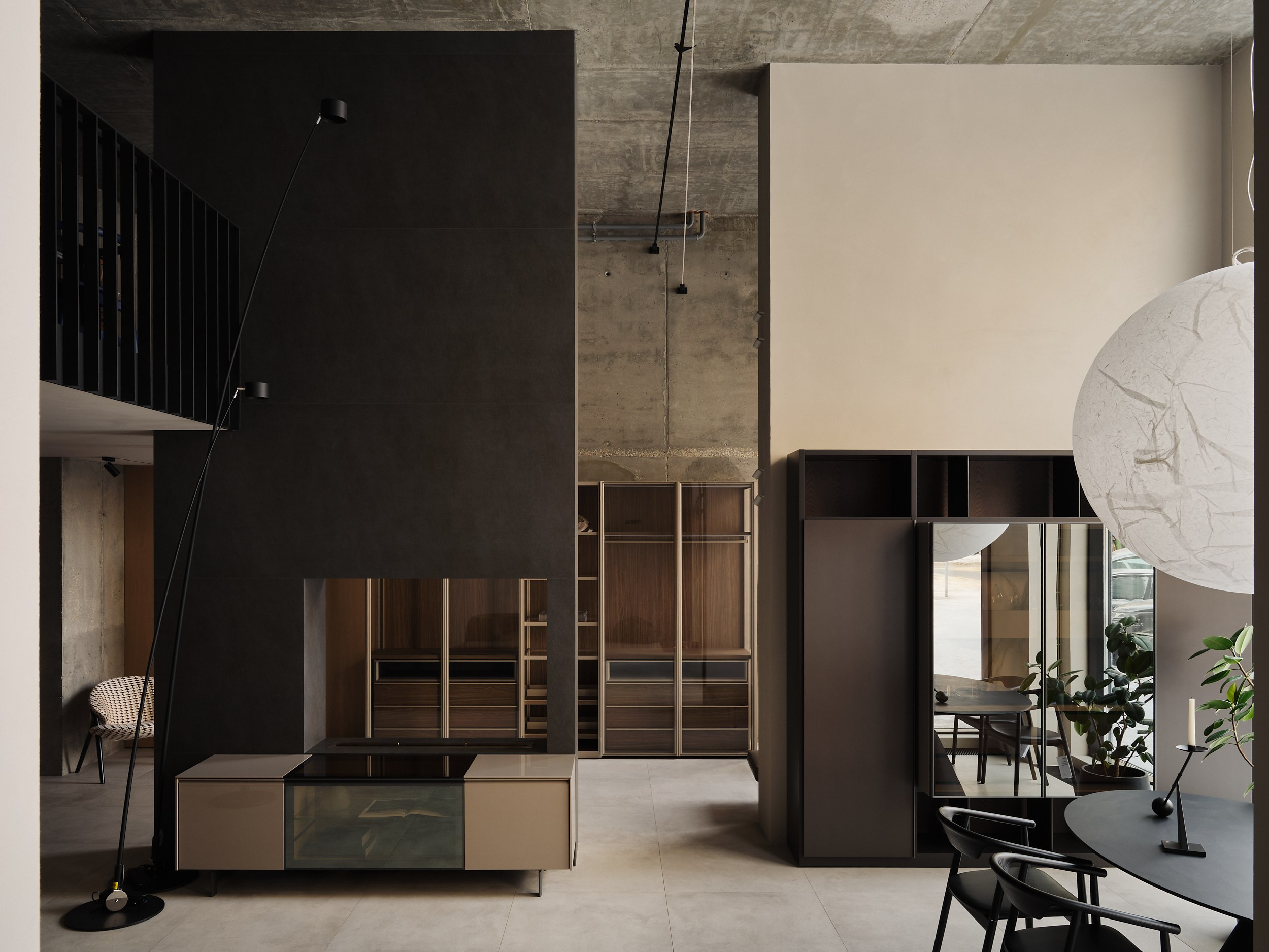 MANU Interior showroom in Saratov Russia designed by QUADRUM STUDIO