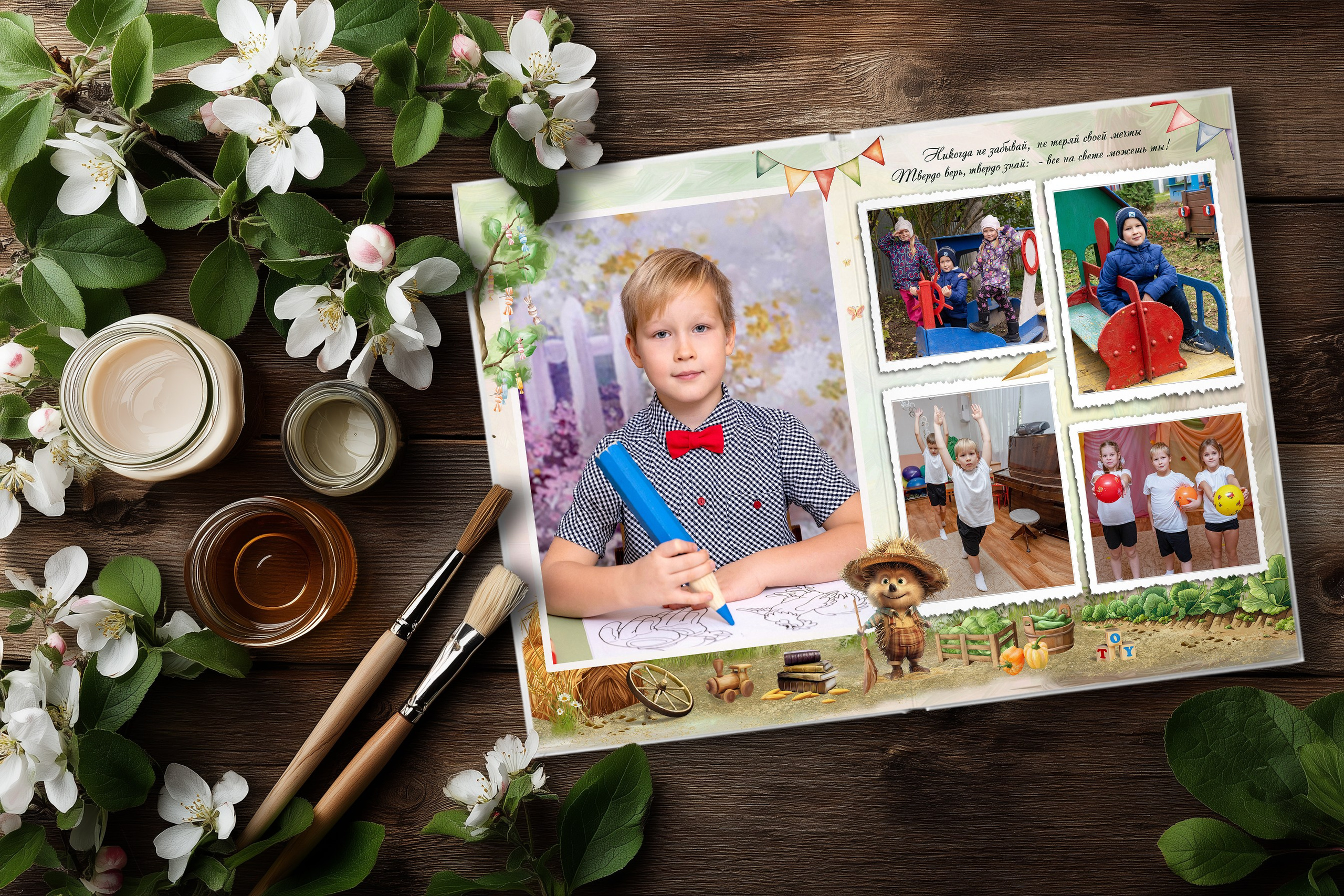 Мокап книги Mockup. Шаблоны и дизайны выпускных альбомов и фотокниг