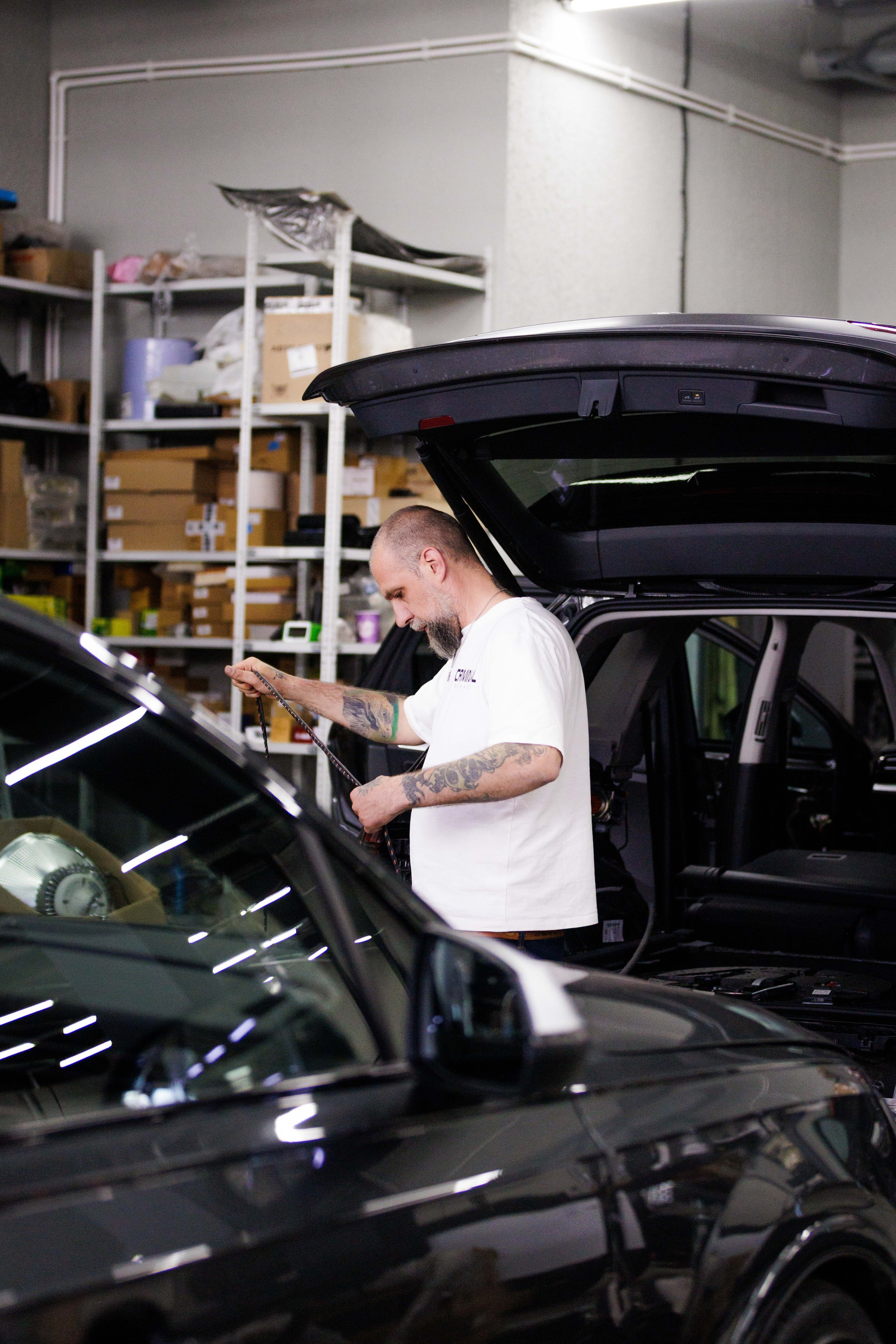 Работы на Volkswagen Touareg. SAP TUNING