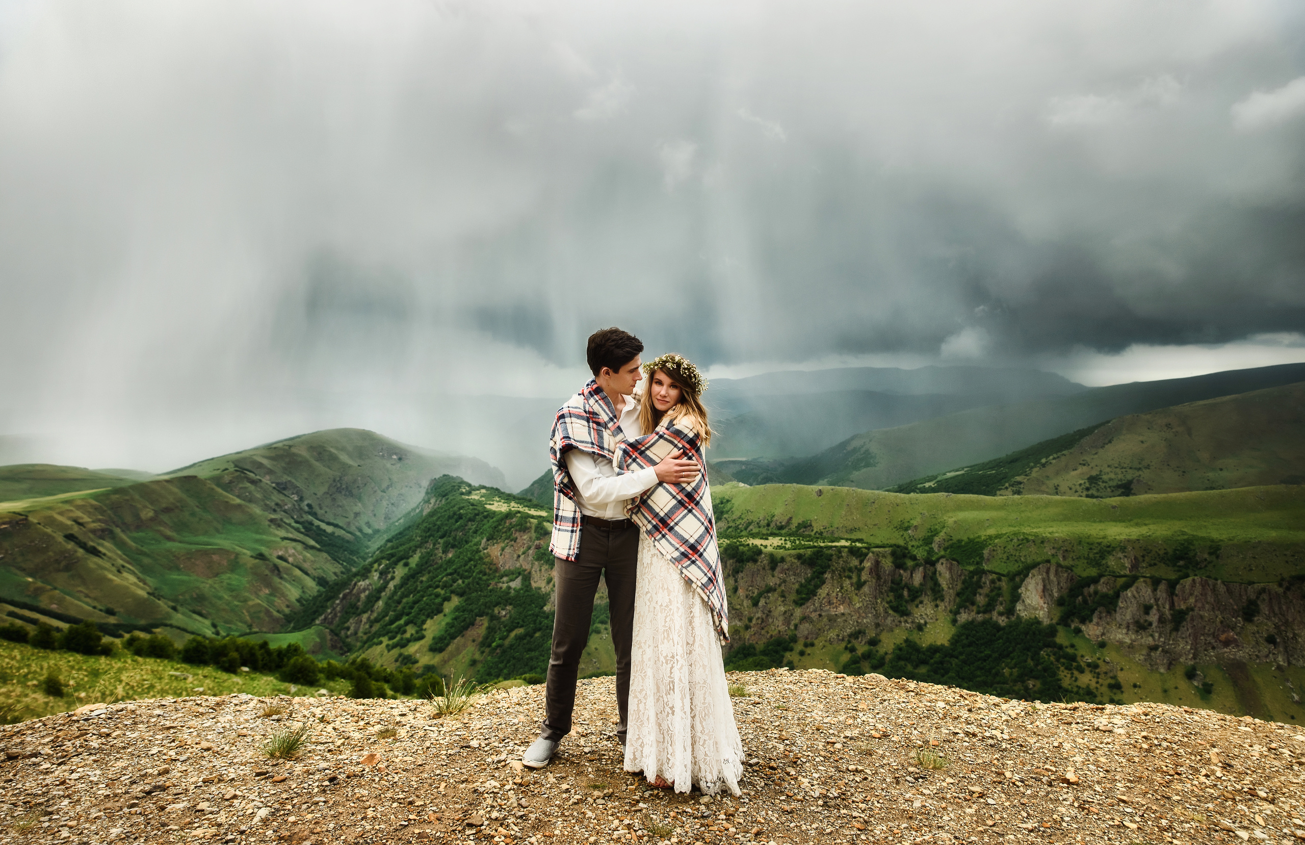 Свадьба в Приэльбрусье (Илья и Ирина). Свадебный и travel фотограф в Волгограде, Сочи, Домбае, Европе