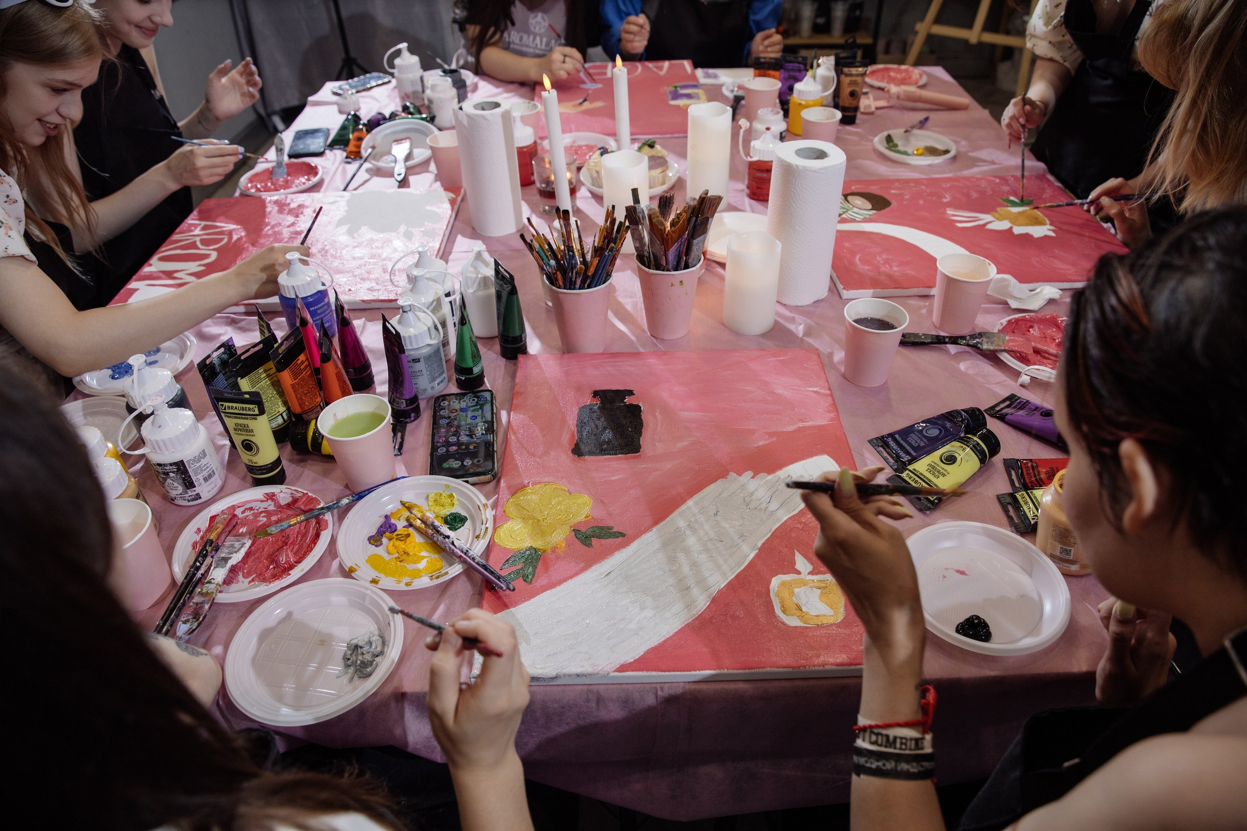 День рождения студии AROMALAGE — тёплый праздник и творчество