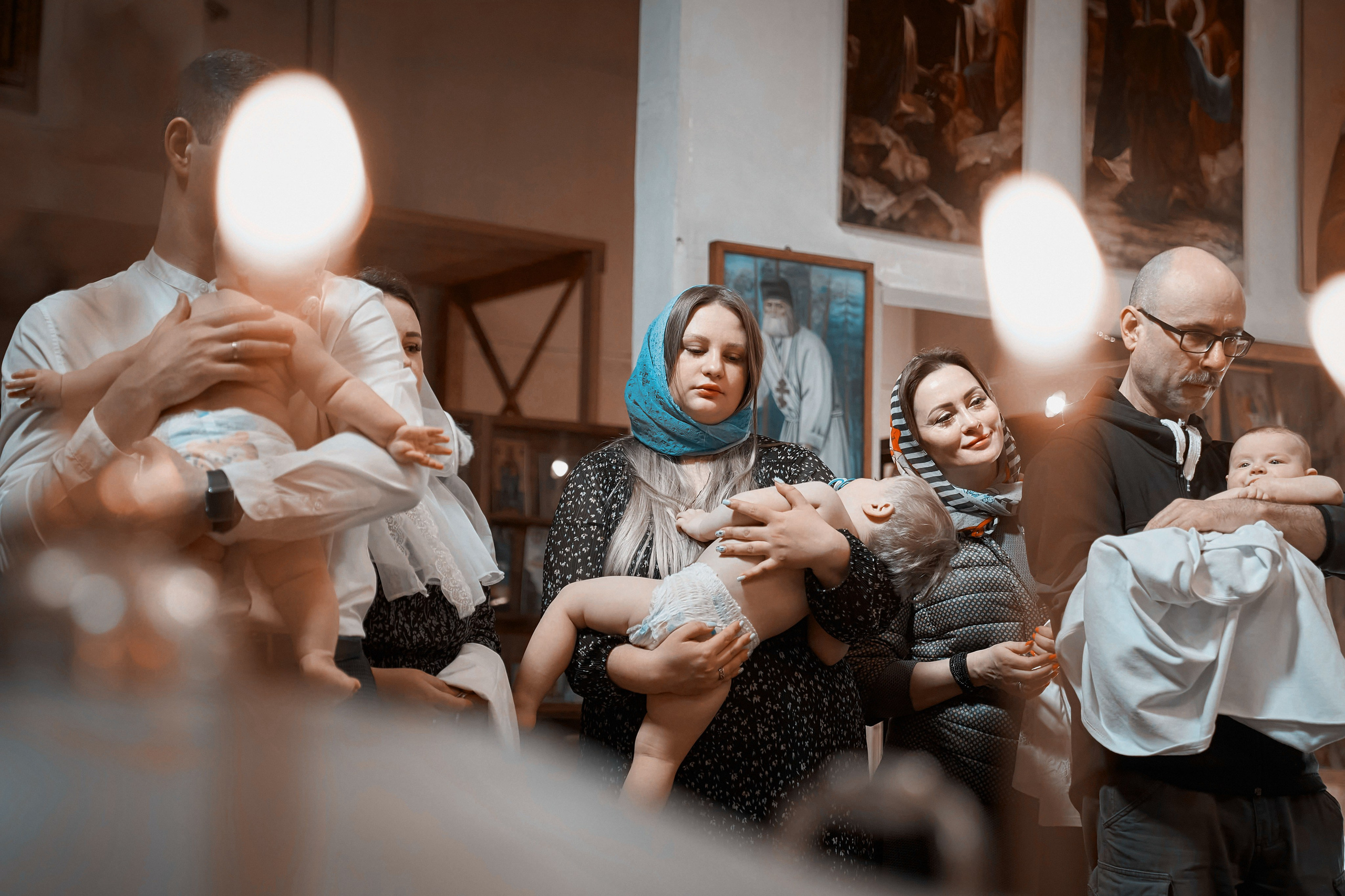 Крещение в Храме иконы Божией Матери «Утоли моя печали»