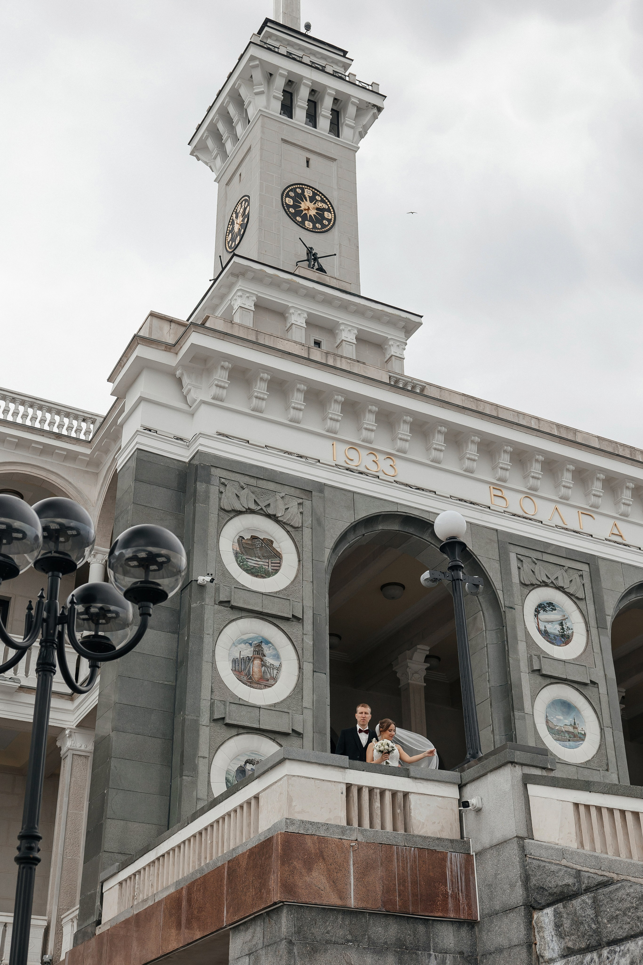 Свадебная фотосессия на Северном речном вокзале