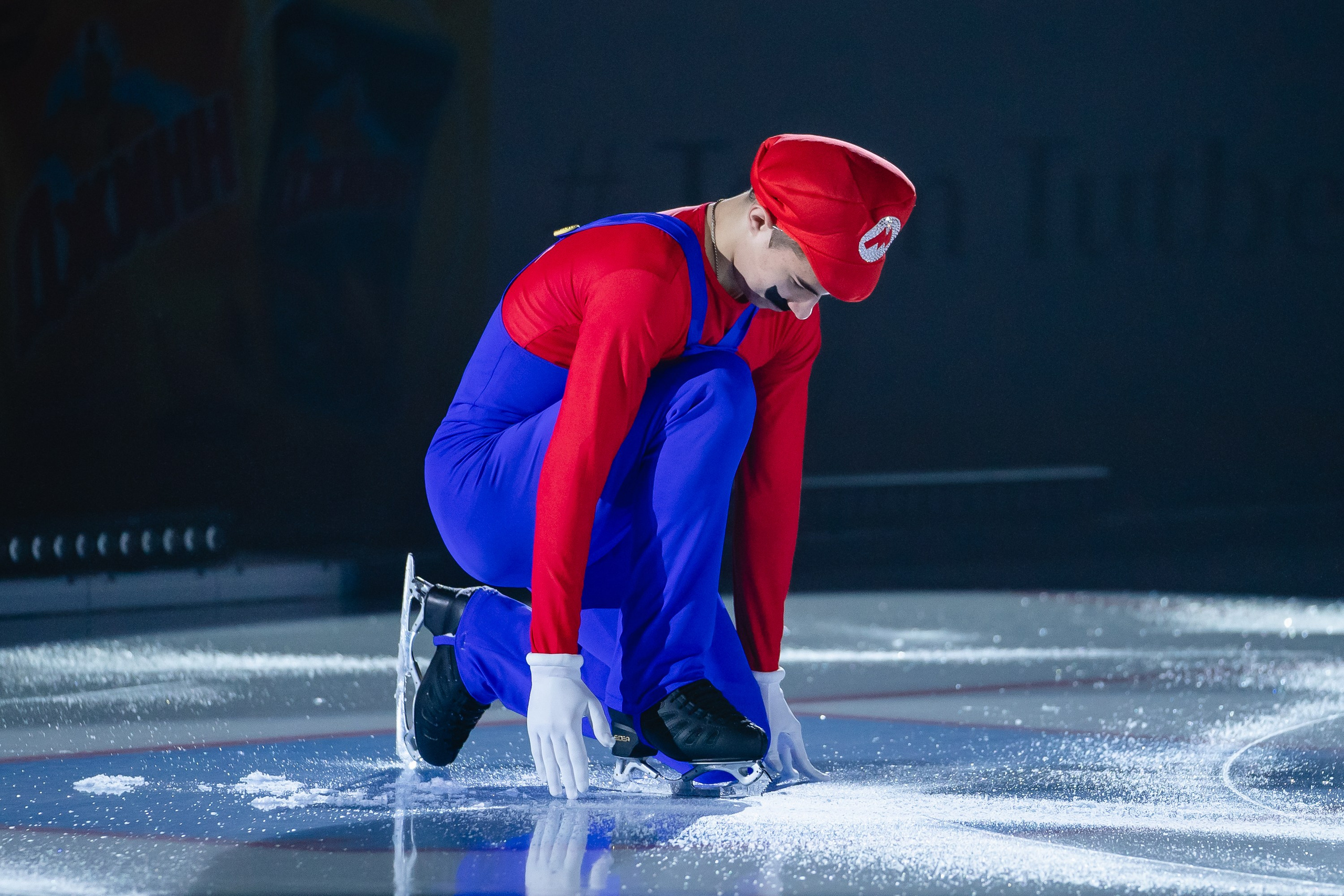 Шоу «Чемпионы на льду» в Новосибирске. Воробьева Ксения — Спортивный и танцевальный фотограф Новосибирск
