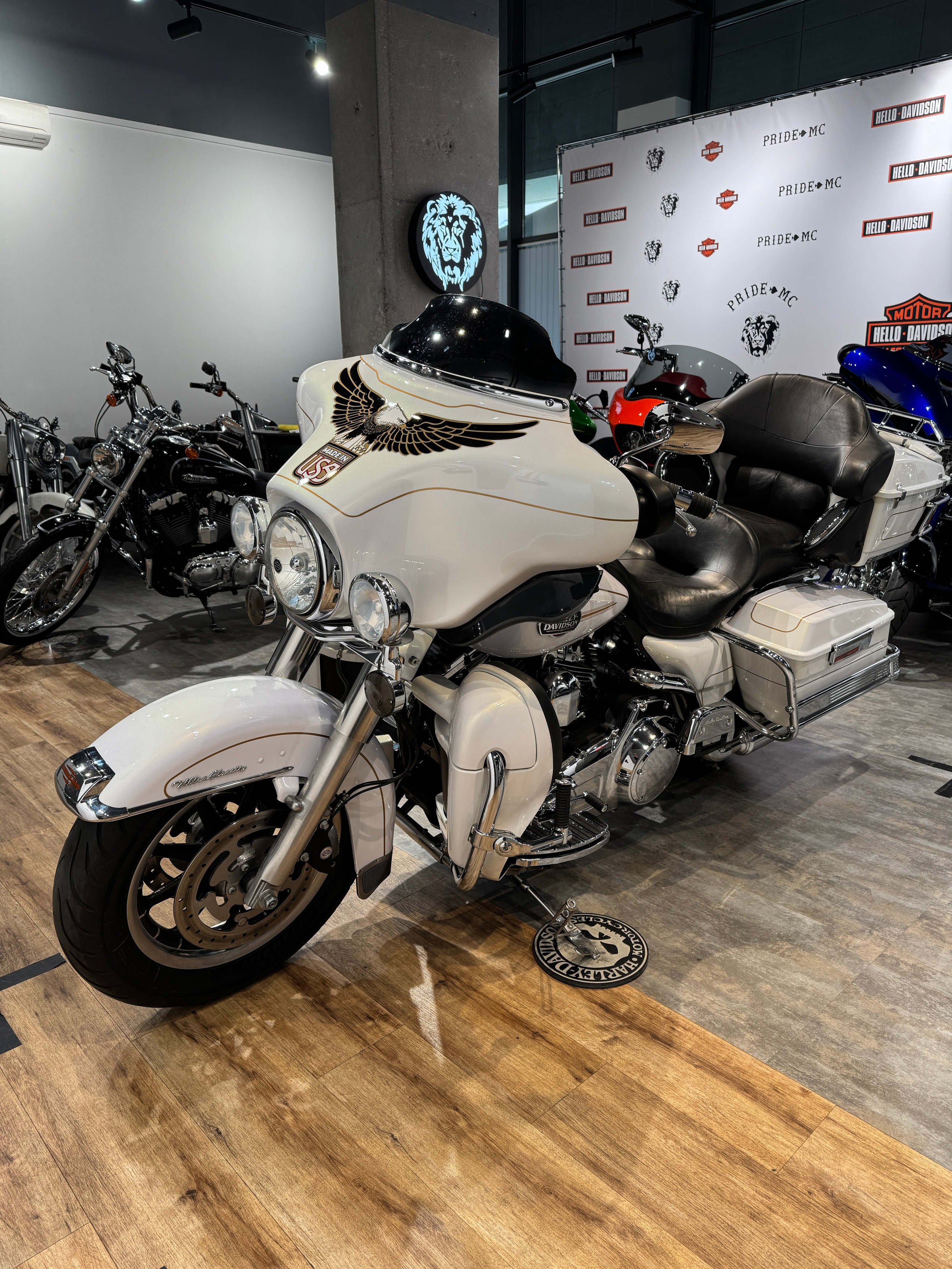 Harley Davidson Electra Glide Snow White (Mamba) (Touring) — купить мотоцикл. Hello Davidson, Москва. Только хорошие мотоциклы…