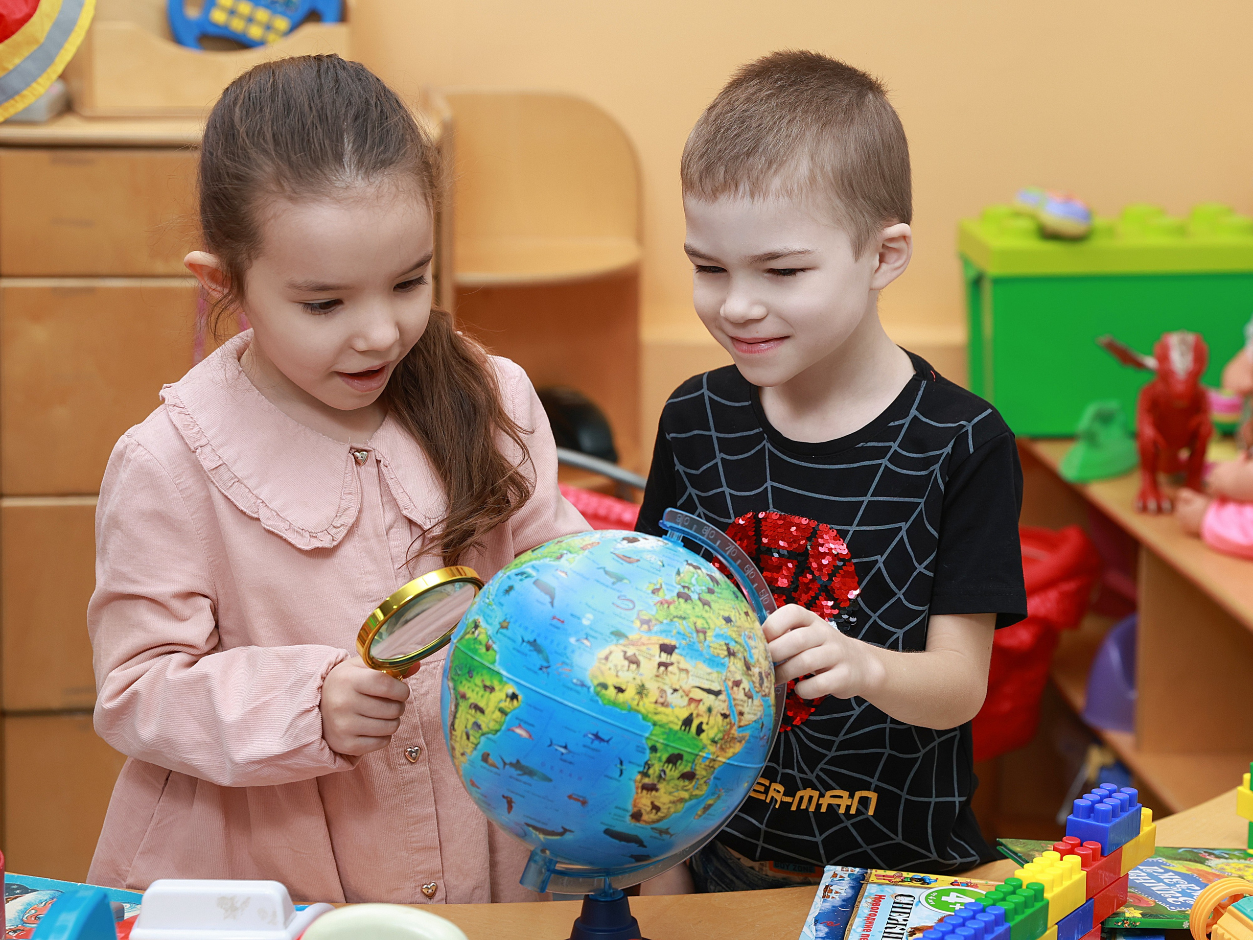 Один день в детском саду