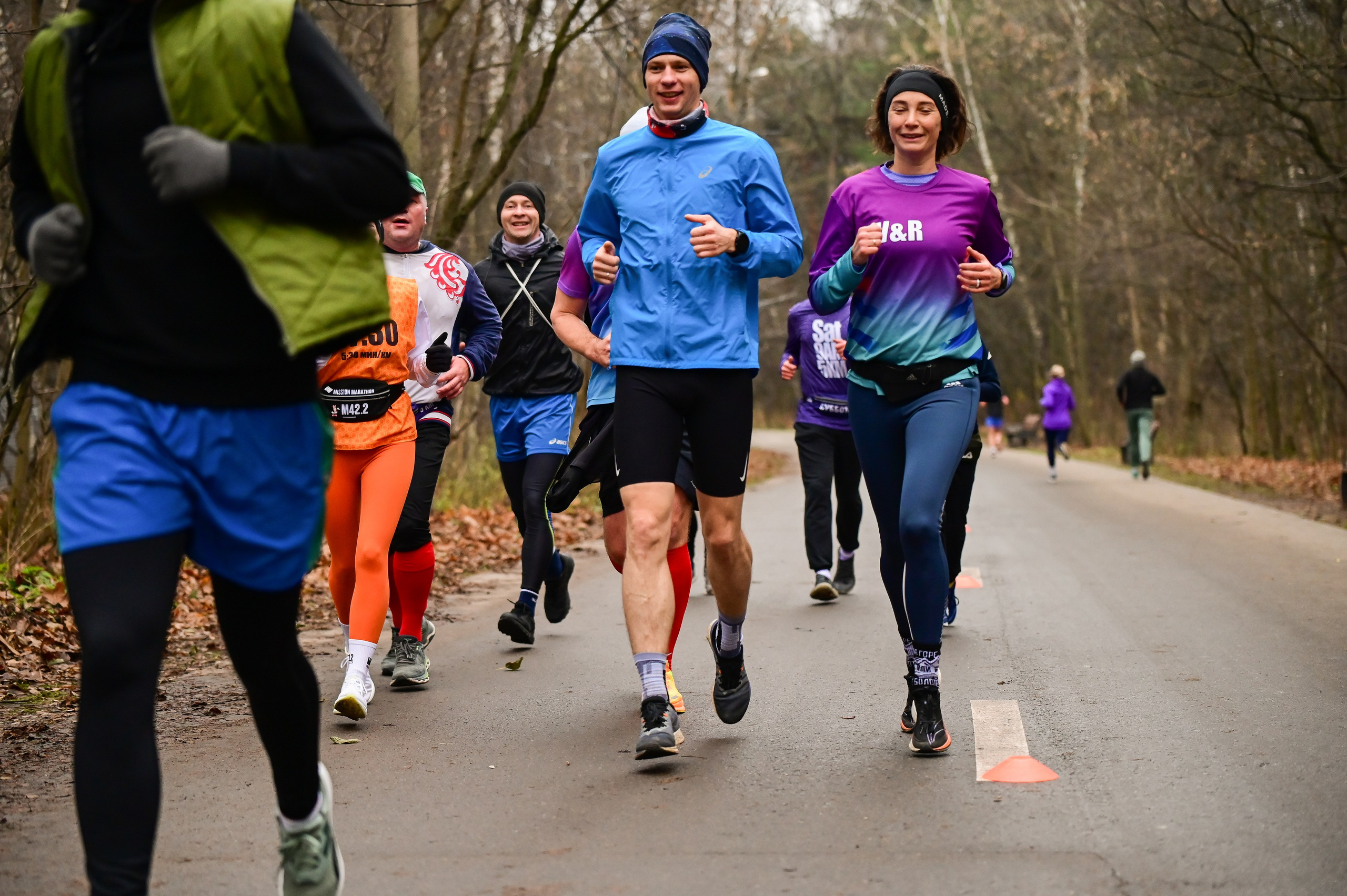 Sat9am5km Кузьминки (11.11.23). Фотограф | Ирина Гамзинова | Москва