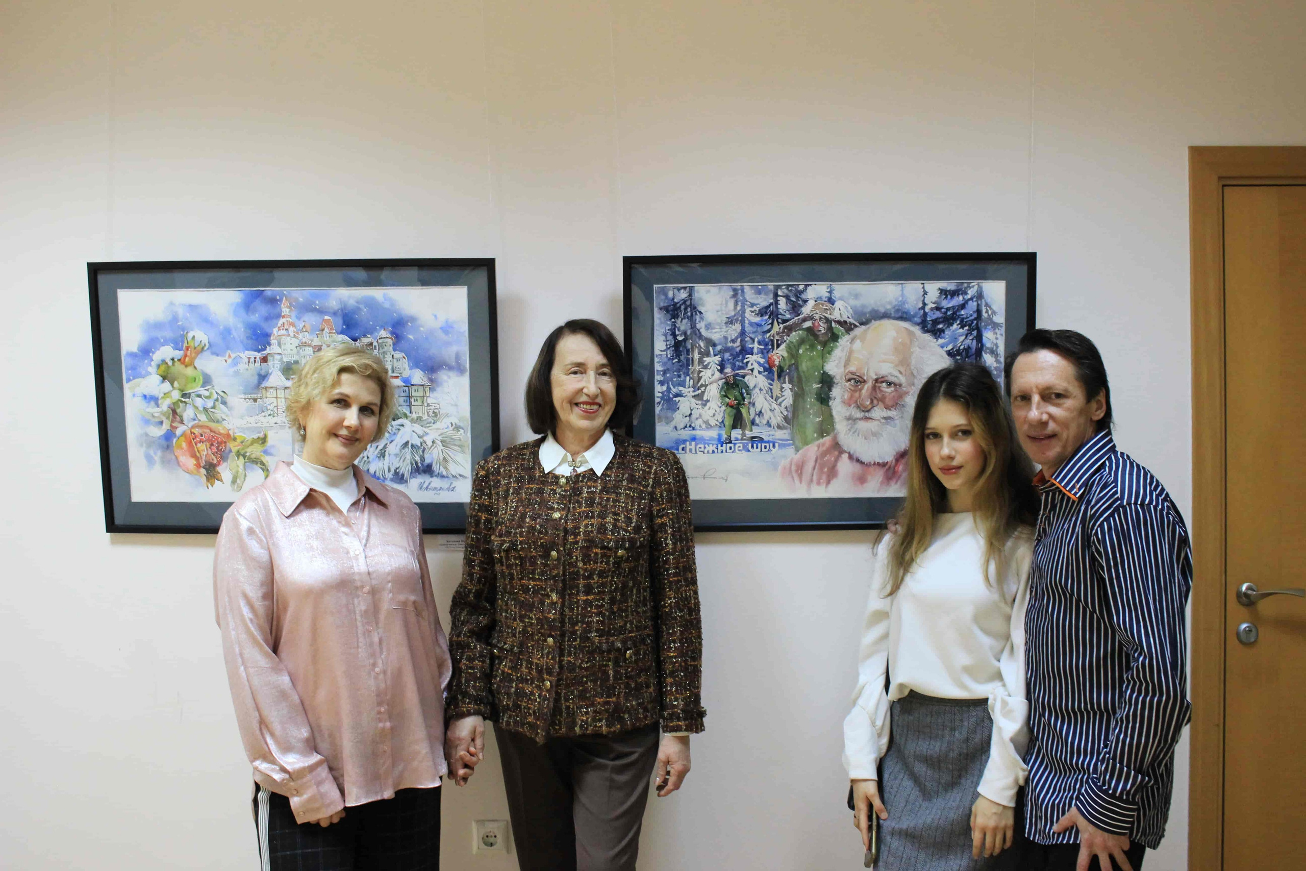 Выставка «Акварельная палитра» 2024-2025. Свет акварели Галины Поплавской