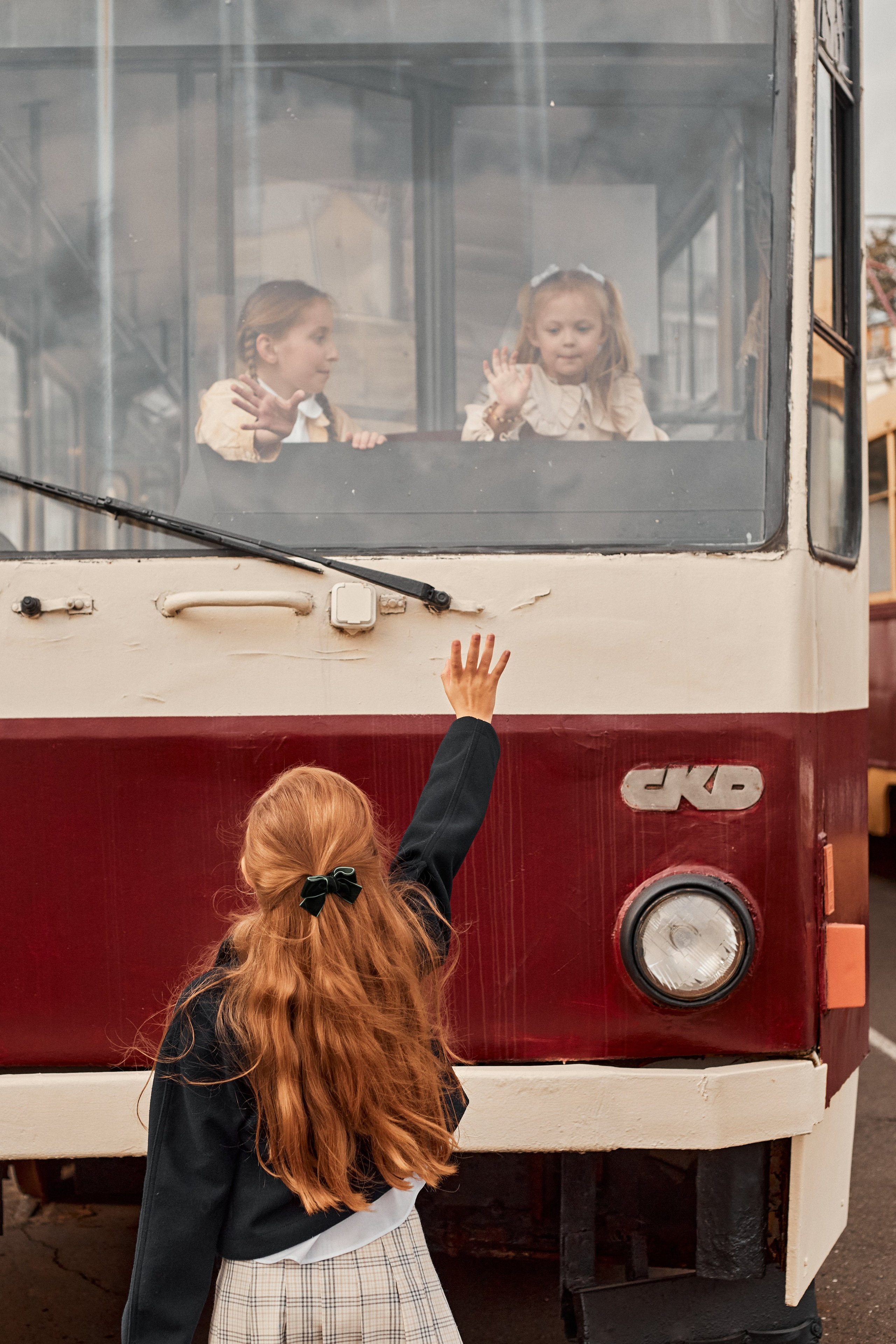 Творческая фотосессия в трамвае. Фотограф в Минске Алёна Дианина