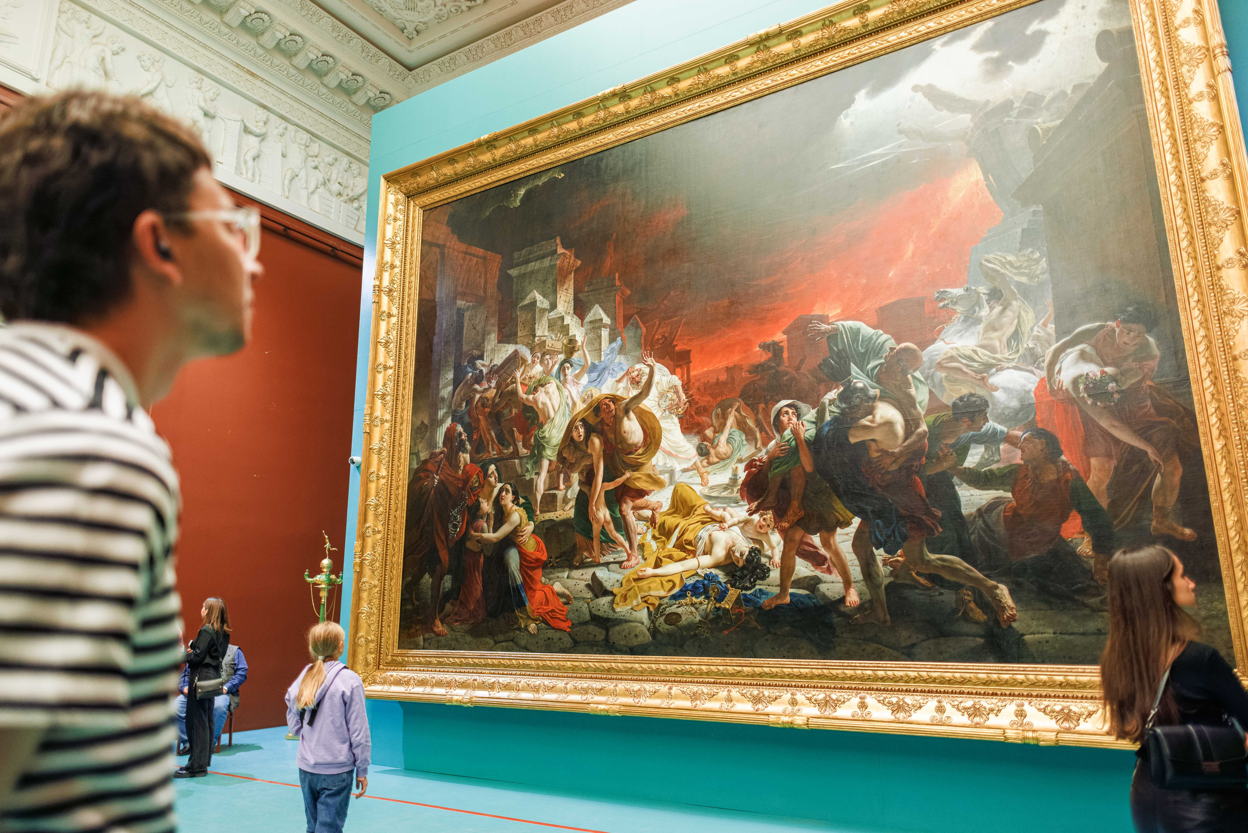 Великий Карл К 225-летию со дня рождения К. П. Брюллова Михайловский дворец Русского музея. Фотограф Балаев Михаил