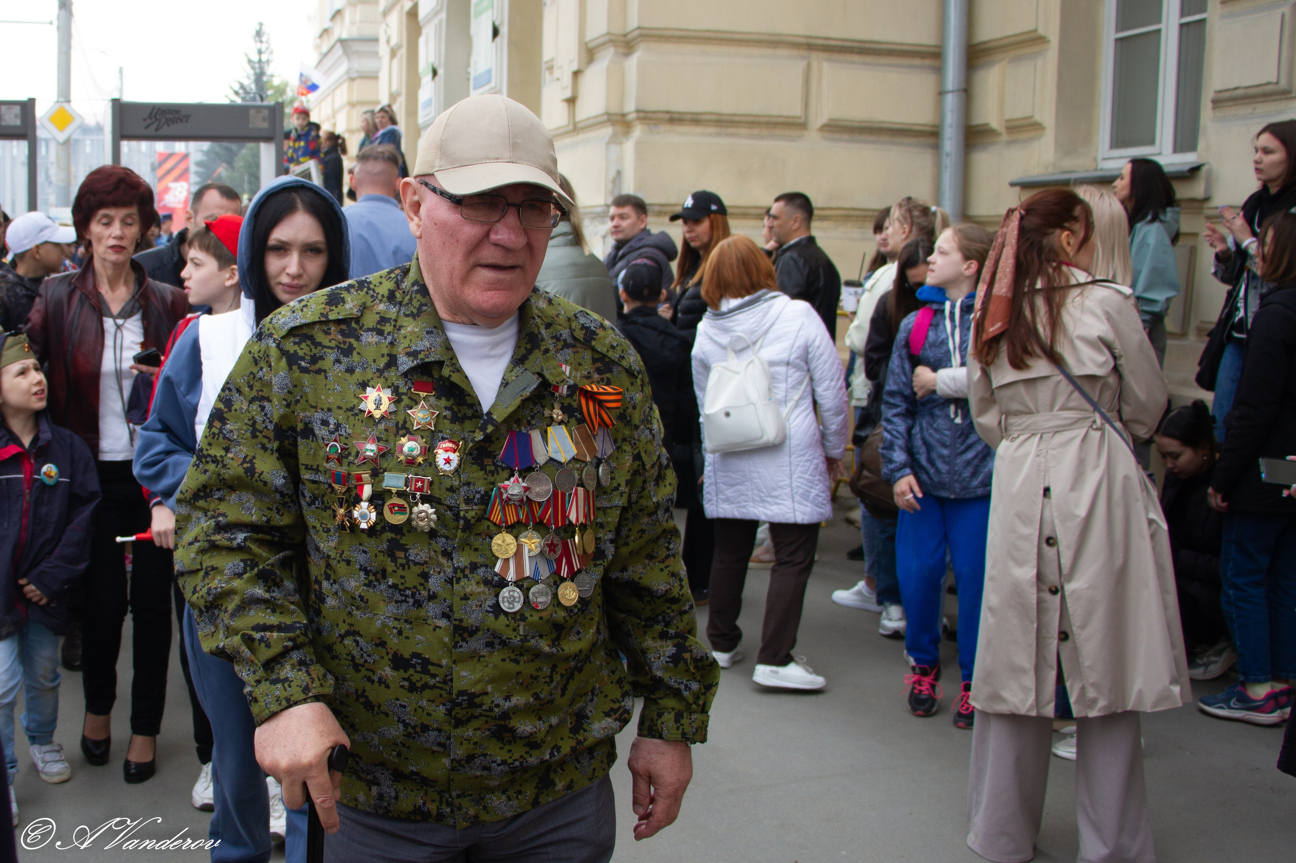 День Победы 9 мая 2023 года. Фотограф Омск | Александр Вандеров