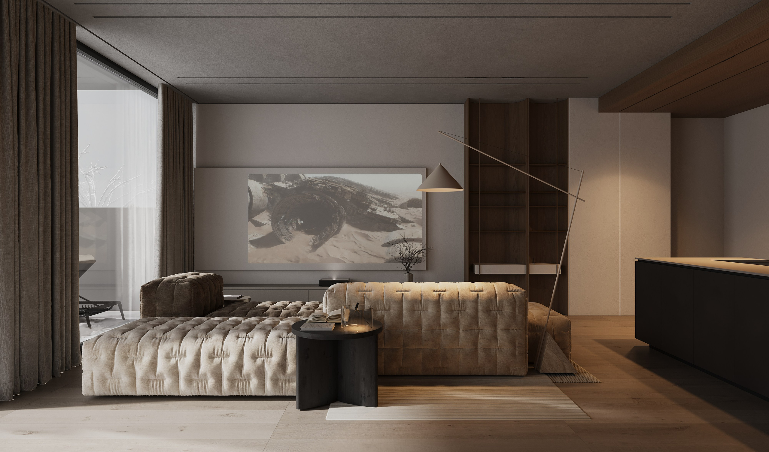 Визуализации интерьера