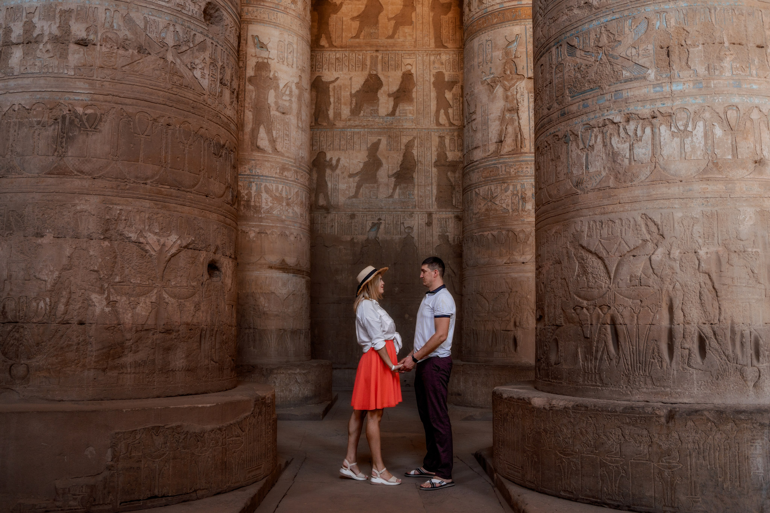 Фотосессия в Дендере. Фотограф в Египте, Хургаде, Луксоре, Сафаге. Фотограф по всему миру
