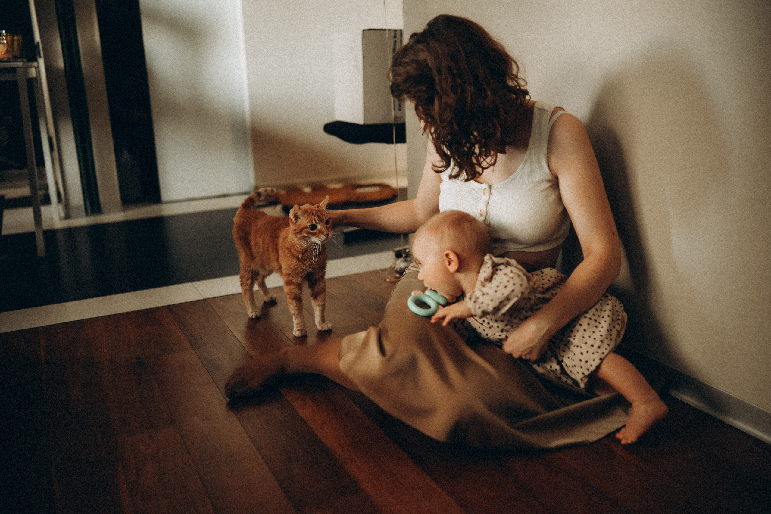 Домашняя съемка годовасие Анечки. Семейный фотограф в Москве и Люберцах Юлия Гуськова