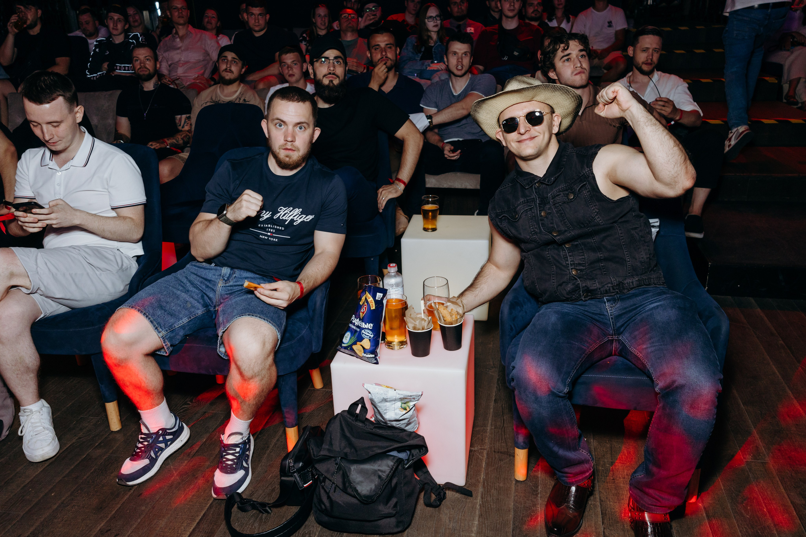 Репортажная съемка боев UFC