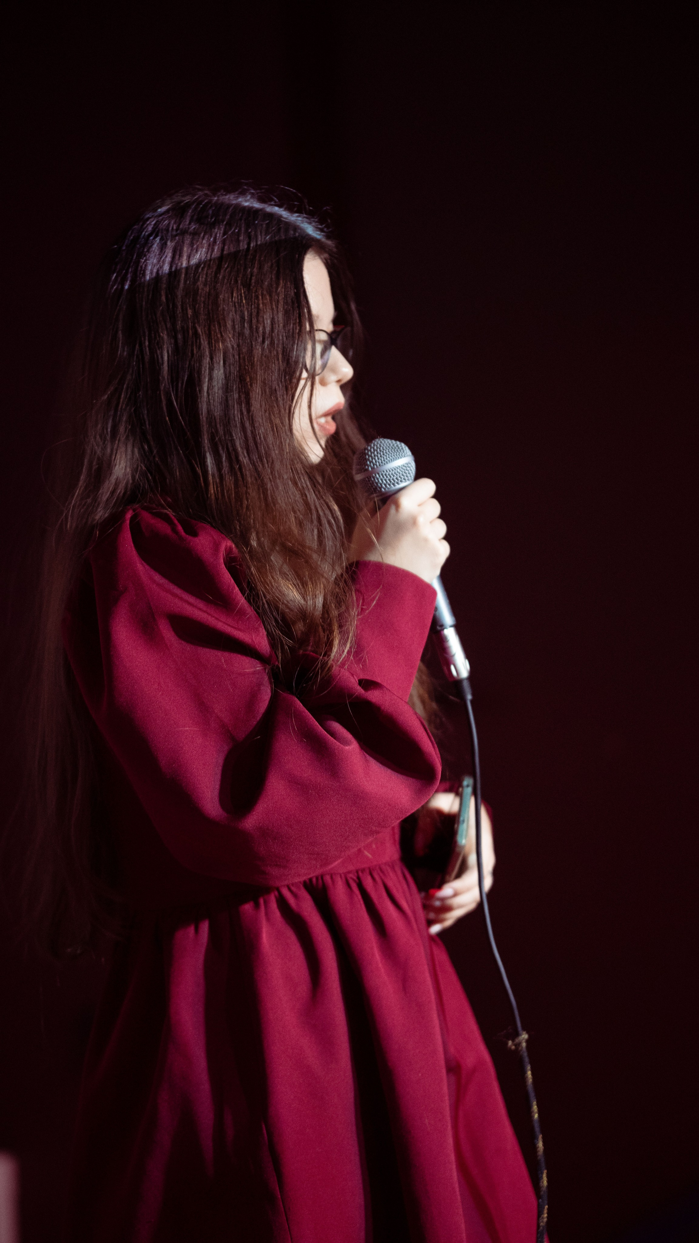 Репортажные фотографии творческого вечера Такие дела, Панда