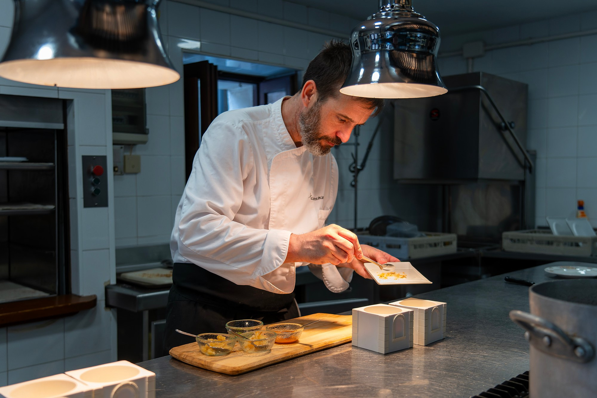 Personas y Equipos. Food fotógrafo y videógrafo Rost Kutuzov