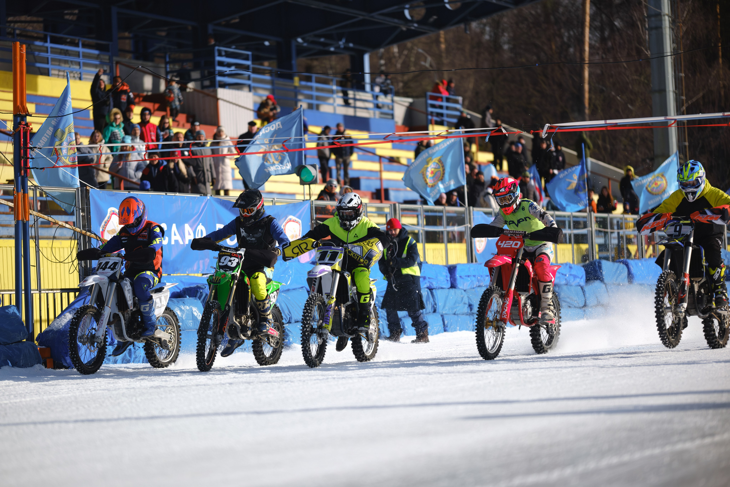 2 ЭТАП КУБОК МФР по мотокроссу на льду MX-SPEEDWAY 22 февраля 2025. Авто и мотоспорт — фотограф Антон Медведев iCoguar