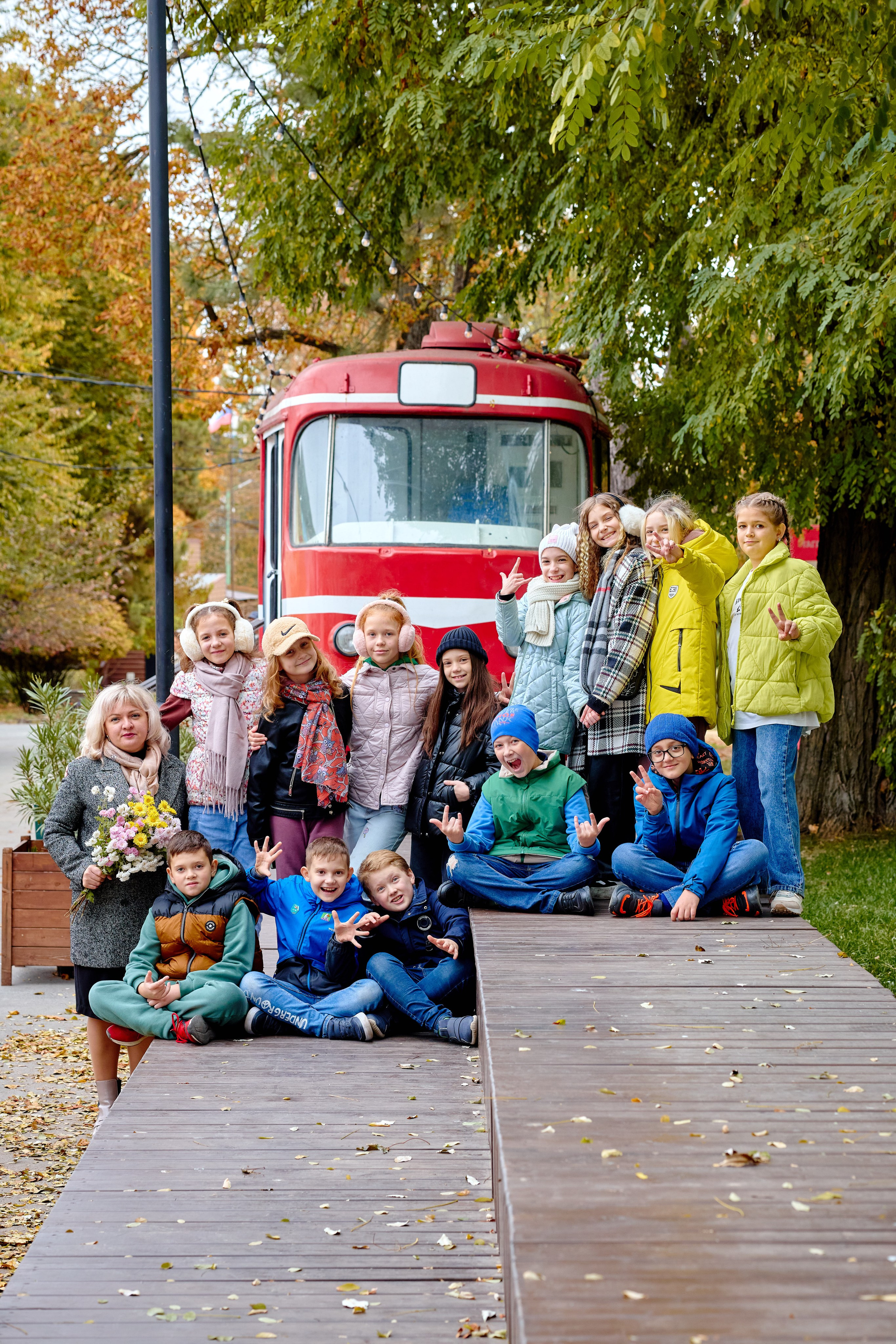 Сьемка для Выпускного Альбома В Парке. Фотограф Выпускные альбомы Таганрог Сергей Коробченко