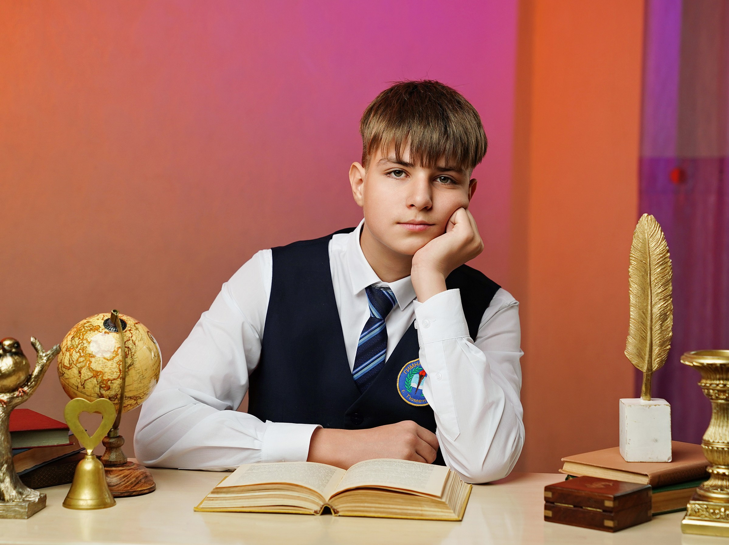 Виньетка + портреты. GOTRA — выпускные альбомы в Тюмени