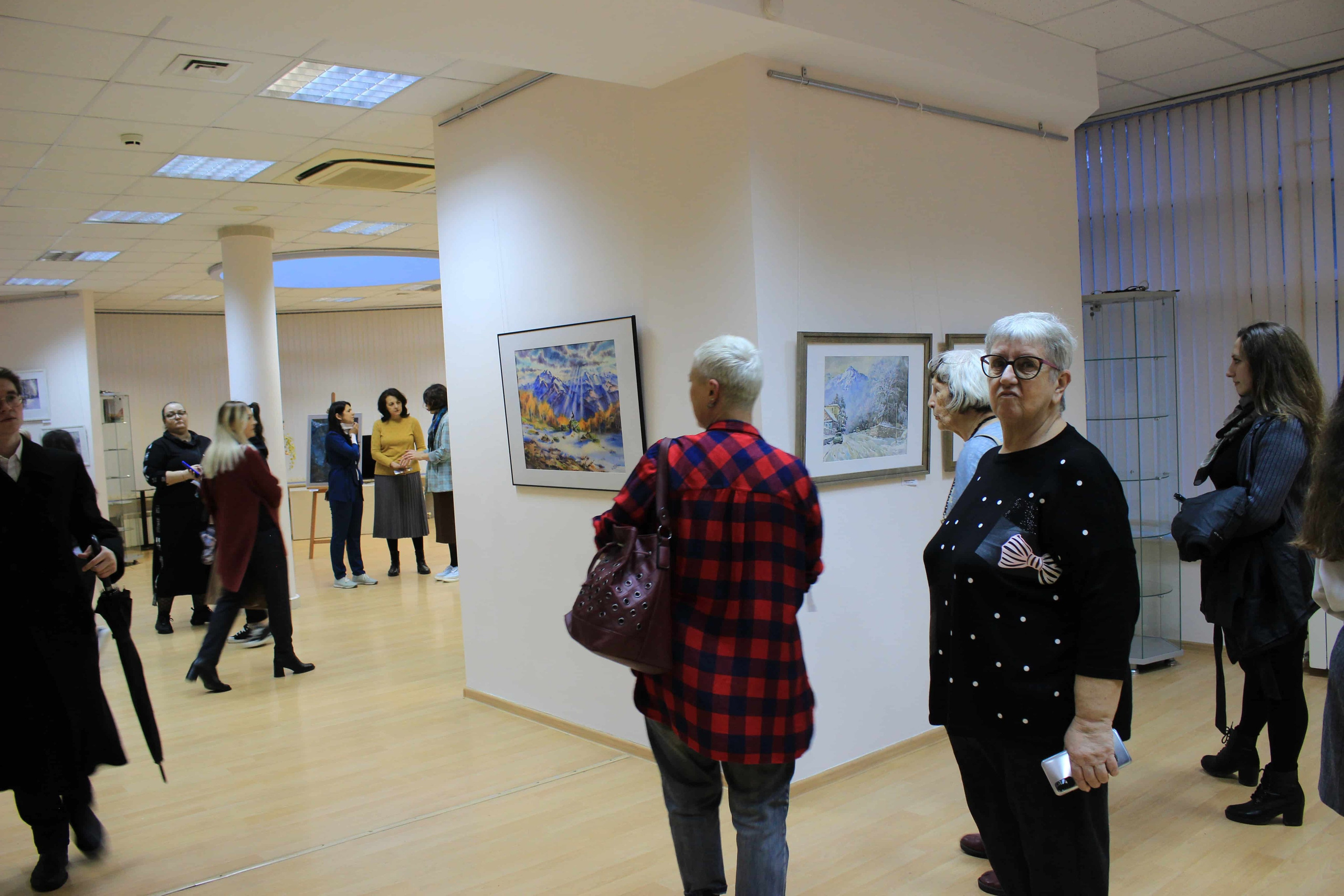 Выставка «Акварельная палитра» 2024-2025. Свет акварели Галины Поплавской