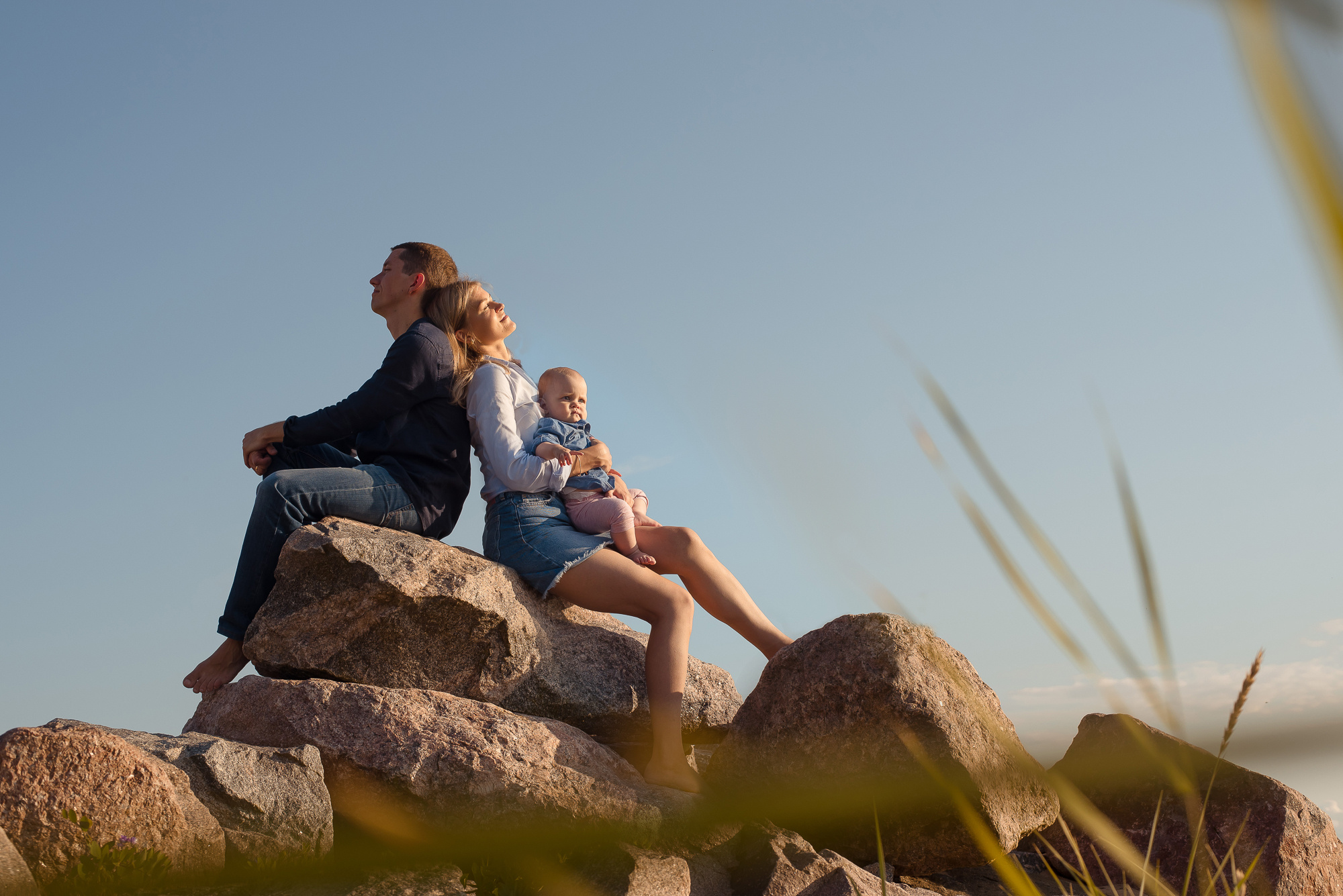 Семейная съемка на пляже. Семейный и свадебный фотограф в Санкт-Петербурге Серафима Смирнова