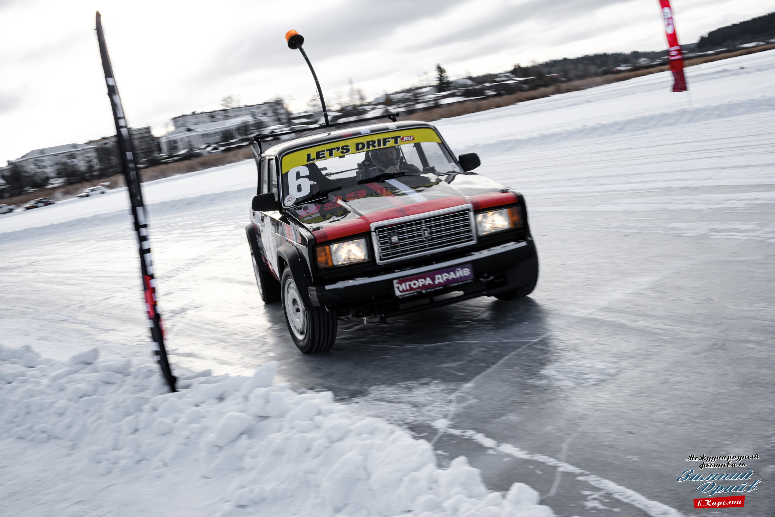 «Зимний Драйв в Карелии» Авто Марафон-гигант «25 часов на льду» Илона Накутис, Николай Грязин, джимхана, фотограф Антон Медведев, icoguar, Сортавала, Карелия