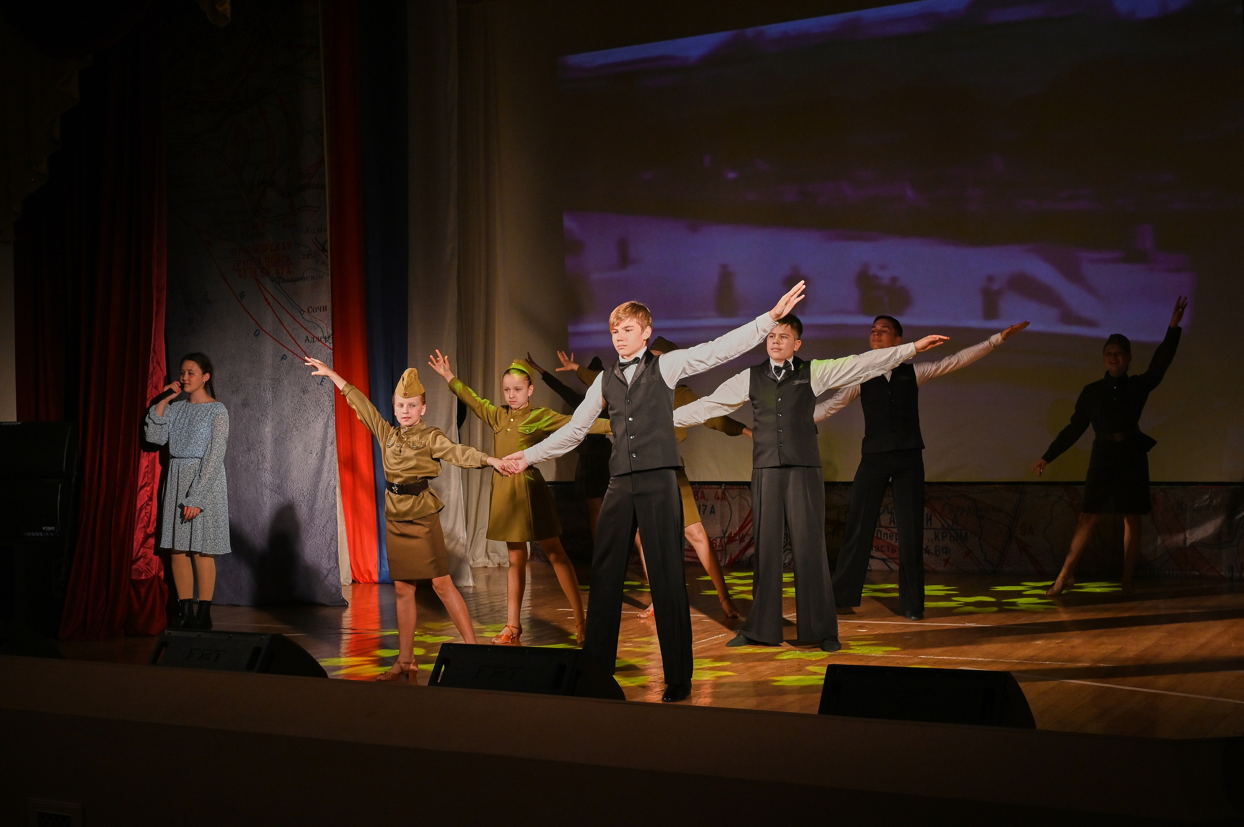 9 мая в ДК КАбардинки. Жизнь курорта Кабардинка в фотографиях