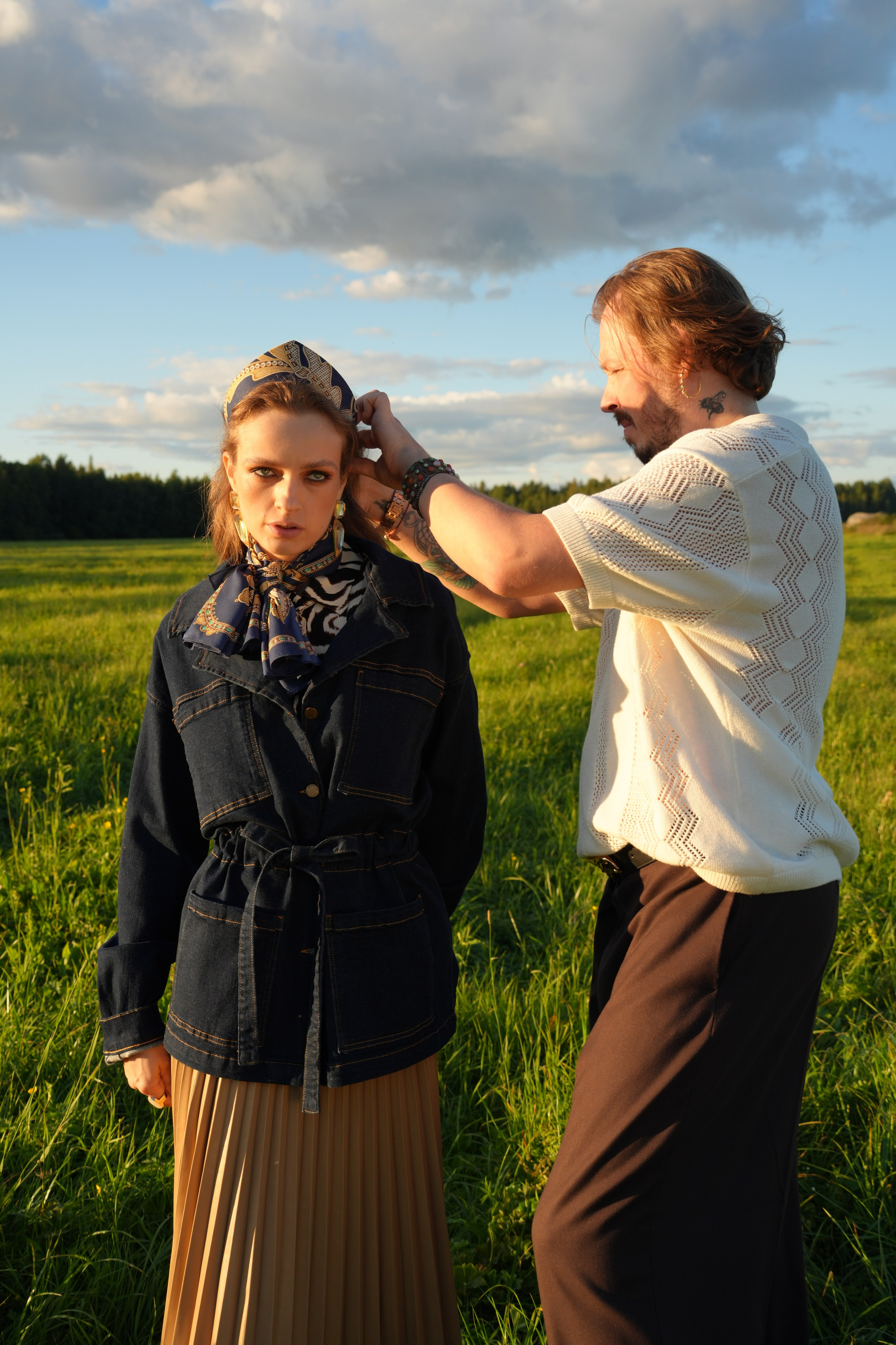 #backstage со съёмок команды в загородном доме. Портретный фотограф в Санкт-Петербурге Дмитриева Наталия