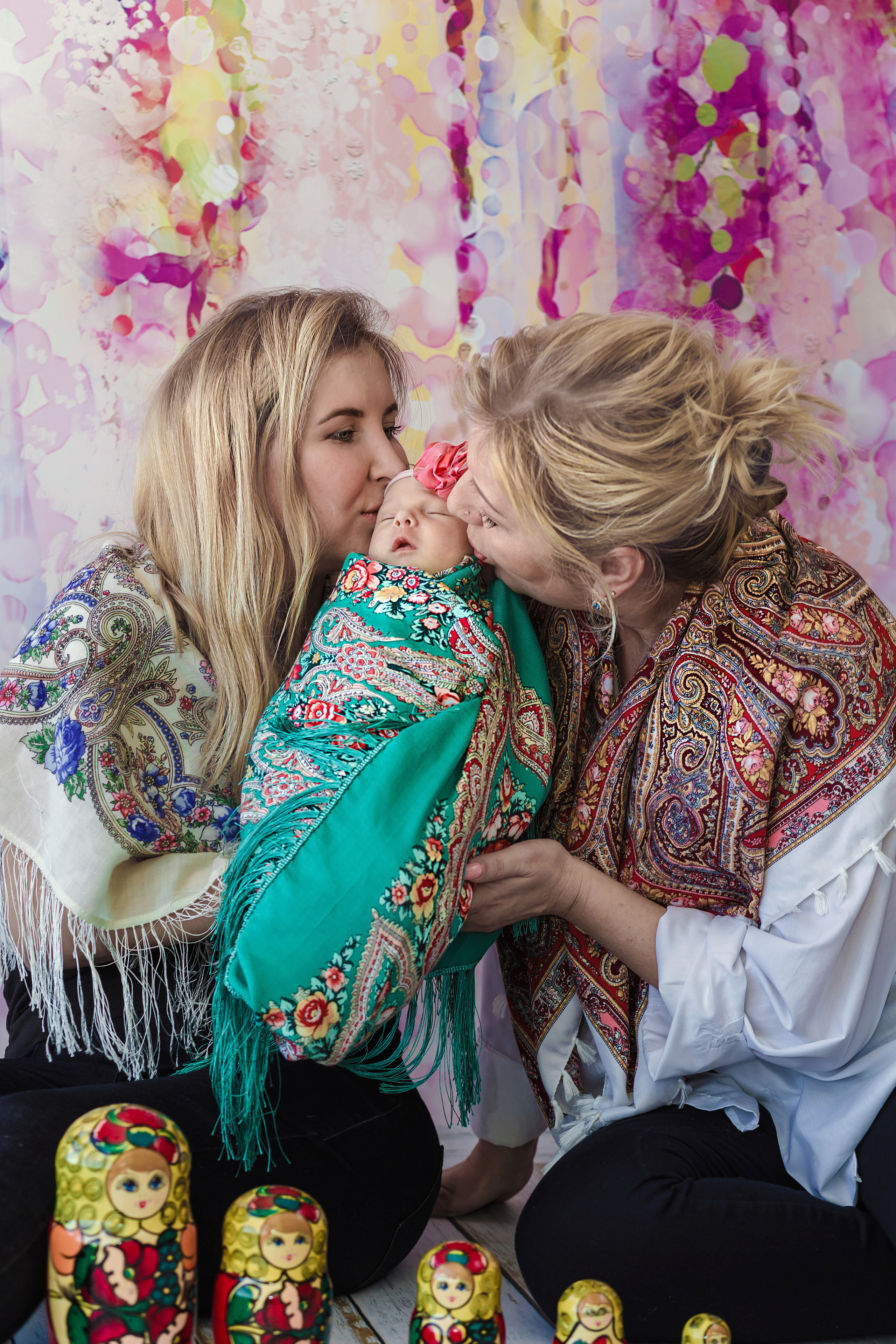 Newborn photoshooting. Professional family and children’s photographer in Izmir Irina Eron