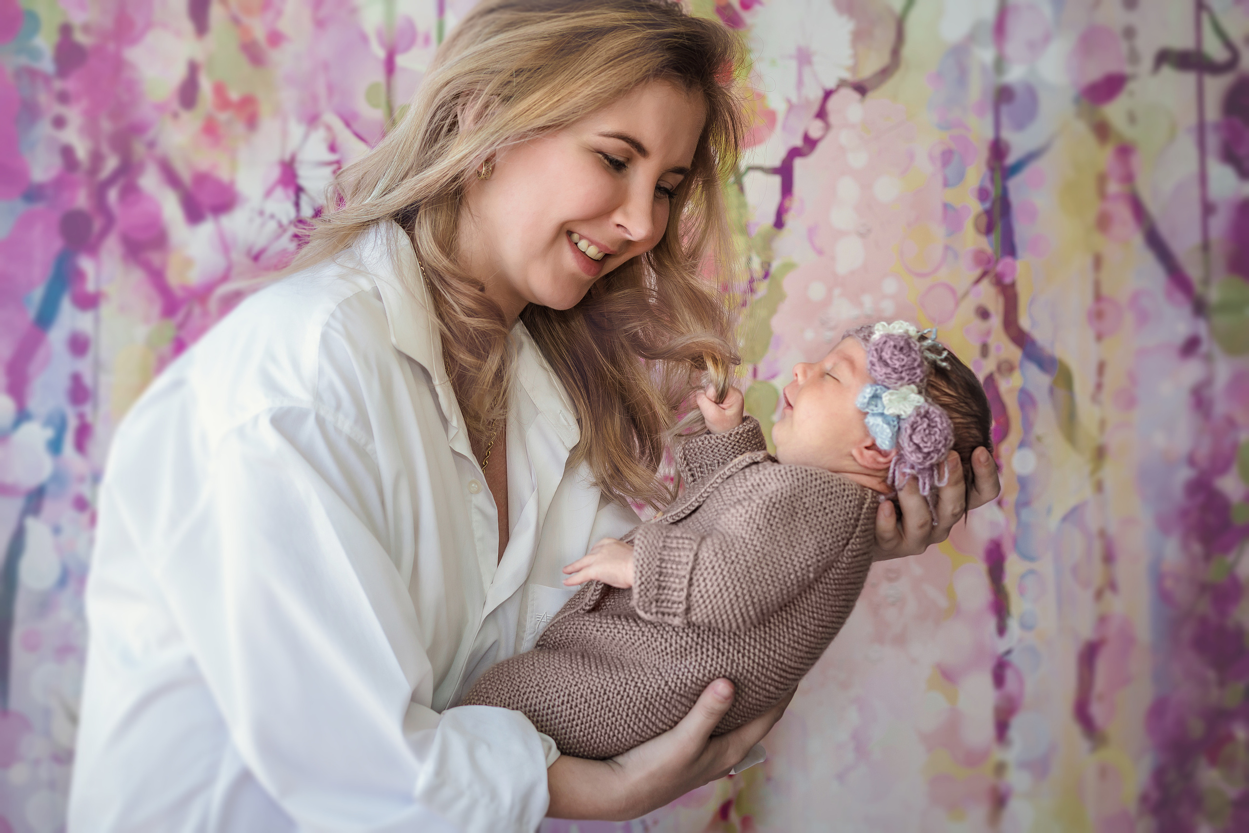 Newborn photoshooting. Professional family and children’s photographer in Izmir Irina Eron
