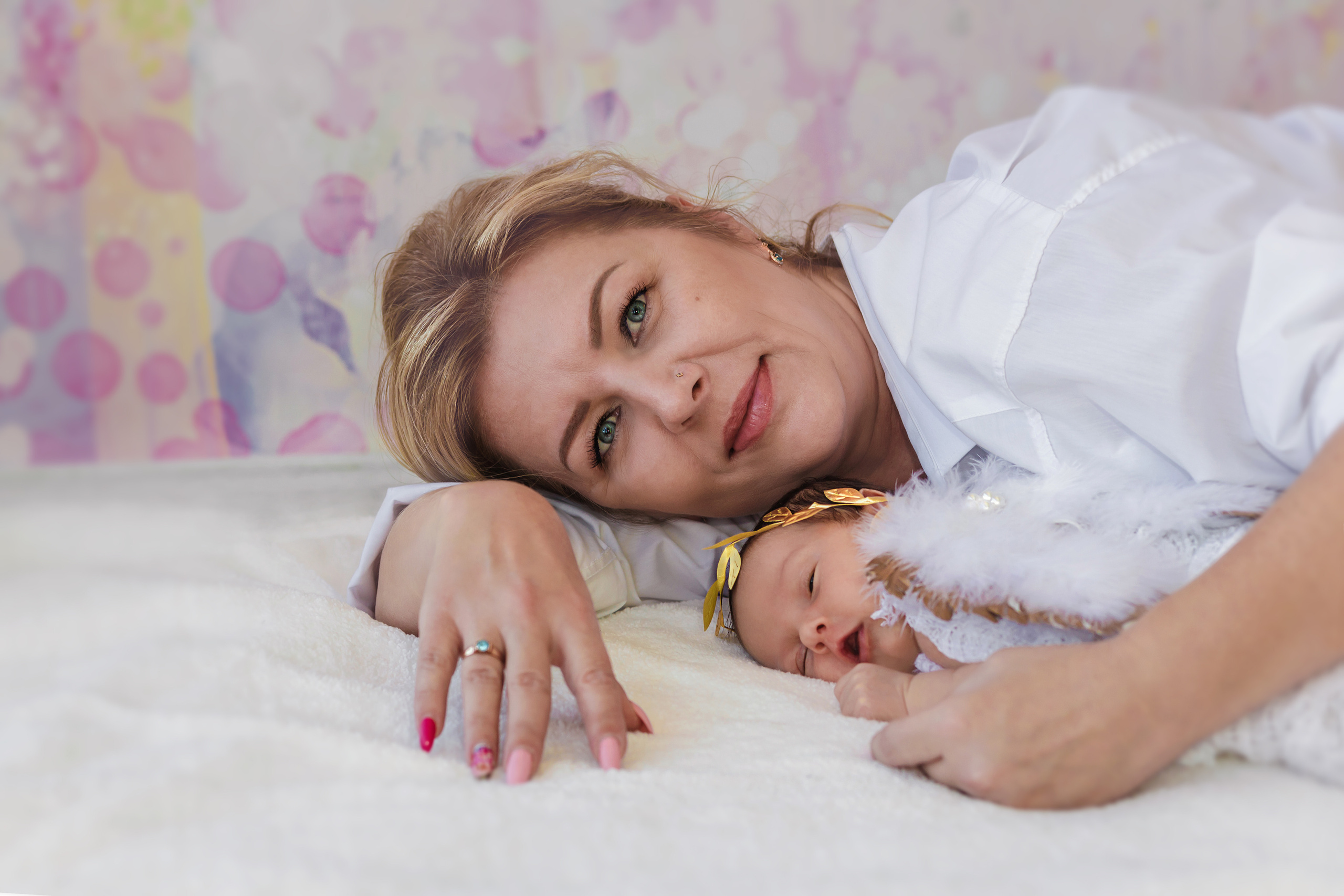 Newborn photoshooting. Professional family and children’s photographer in Izmir Irina Eron