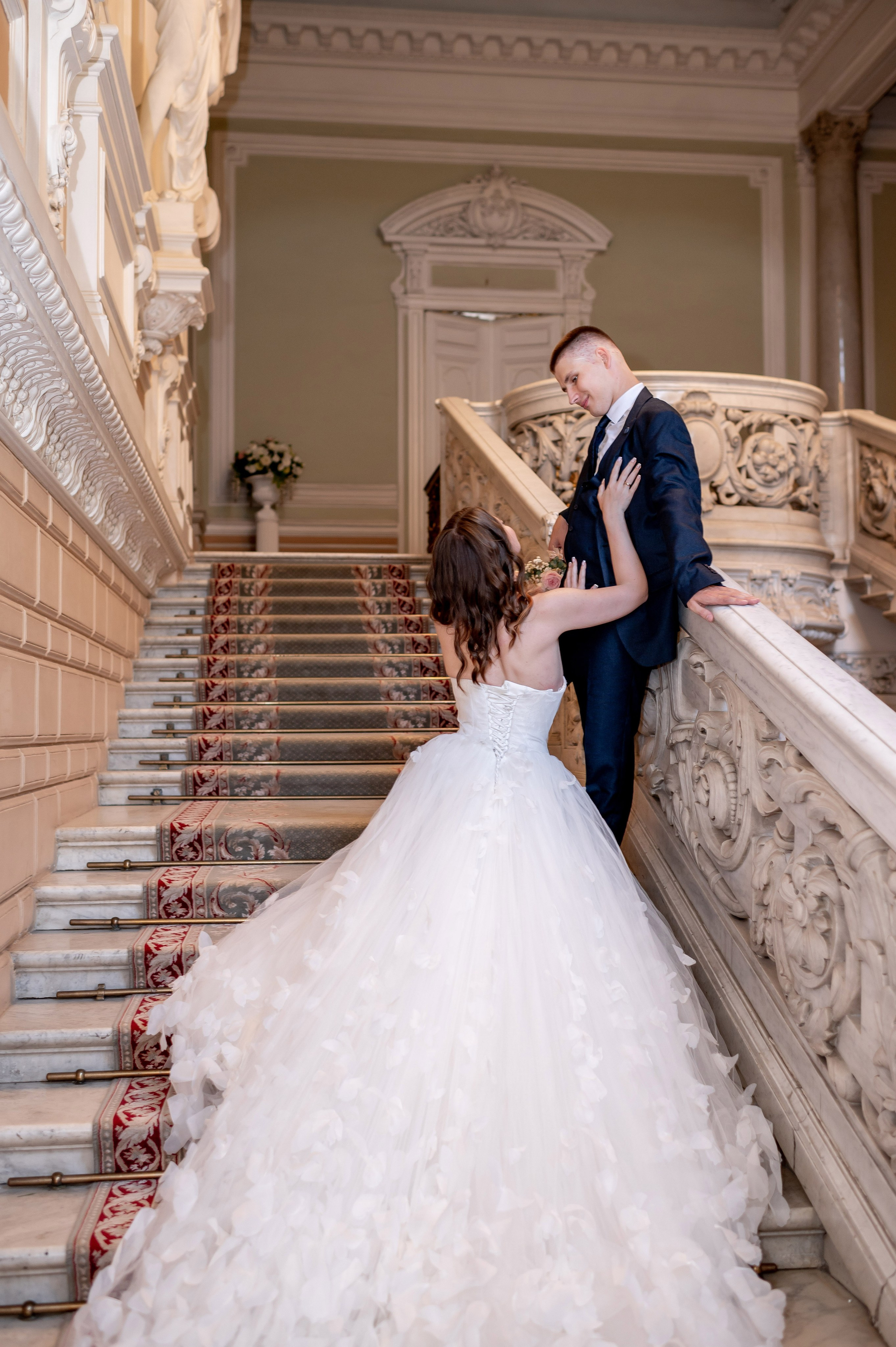 Зажигательная и динамичная свадебная фотосессия Анастасии и Максима. Портретный, семейный и свадебный фотограф в Санкт-Петербурге и в Пушкине Ширяев Денис