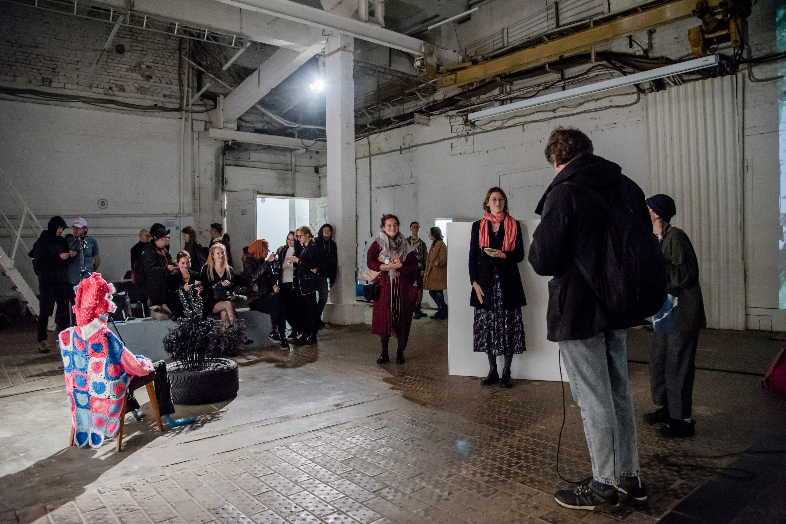 Camera 0 by Olga Mikhalchuk at CCI Fabrika. Olga Mikhalchuk, visual artist