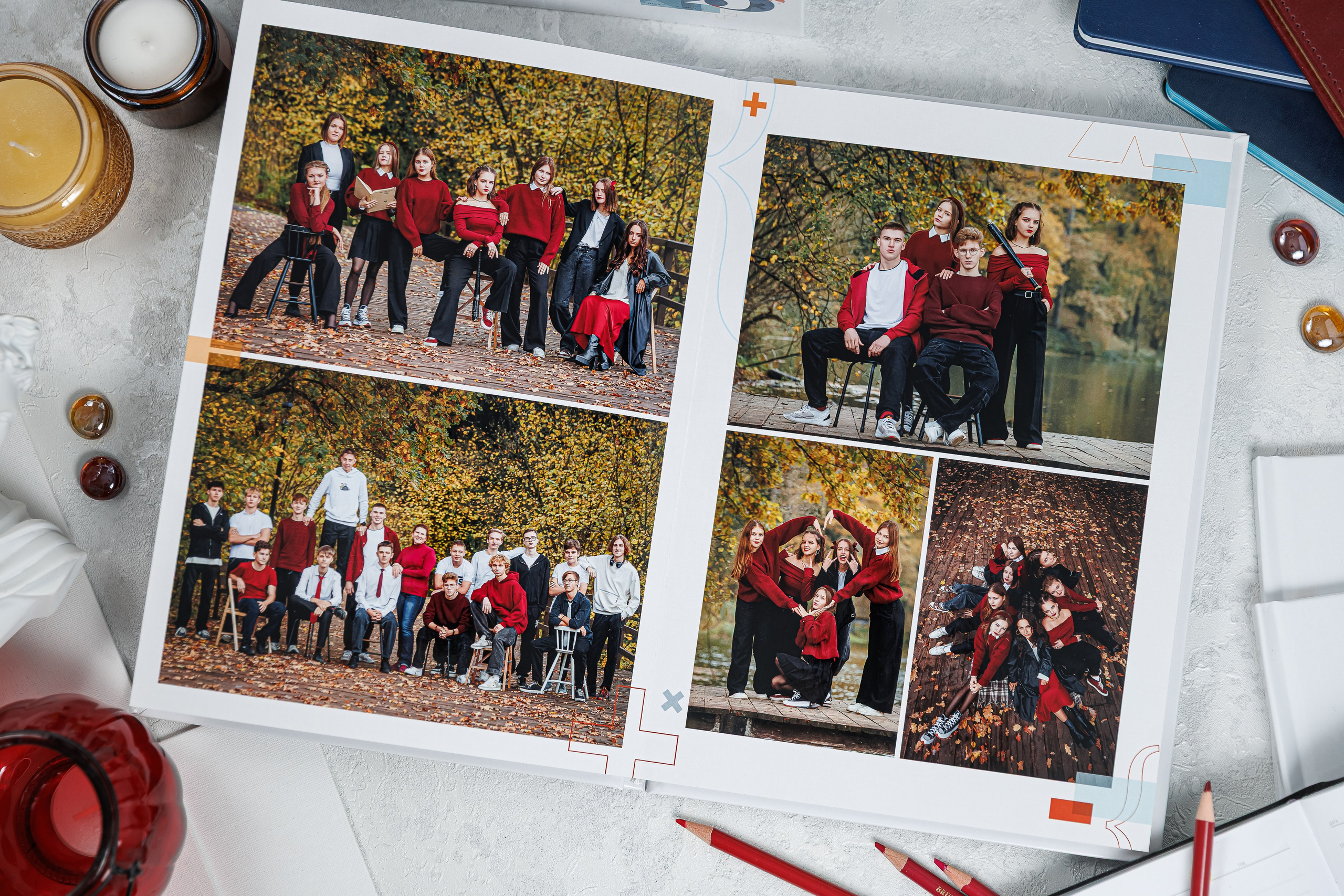 Персональные альбомы 9, 11 класс. Семейный и детский фотограф Комина Елена, Власиха, Одинцово