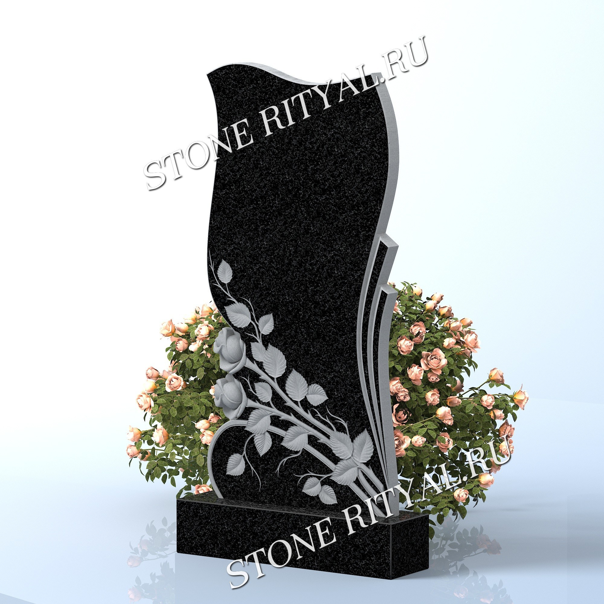 Вертикальные памятники фигурные. Изготовление и установка памятников в Москве и МО