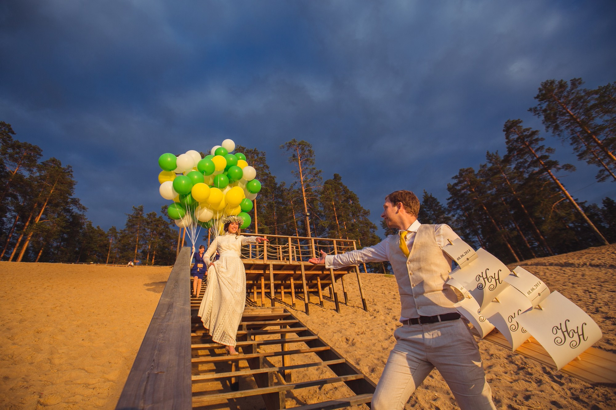Свадьба в стиле «Рустик». Семейный, портретный и свадебный фотограф в Санкт-Петербурге и Москве