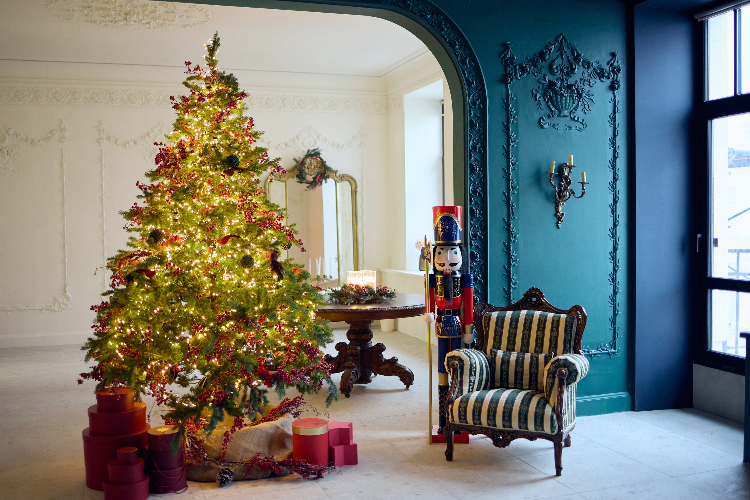 Новогодние студии, Новогодние залы для фотосессии в Санкт-Петербурге. Новогодние семейные фотосессии в СПб. Женский фотограф Санкт-Петербург Александра Колий