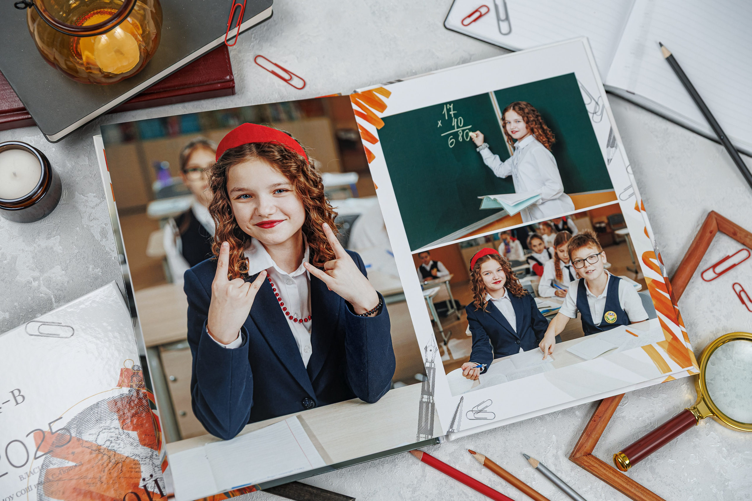 Выпускные альбомы 4 класс. Семейный и детский фотограф Комина Елена, Власиха, Одинцово