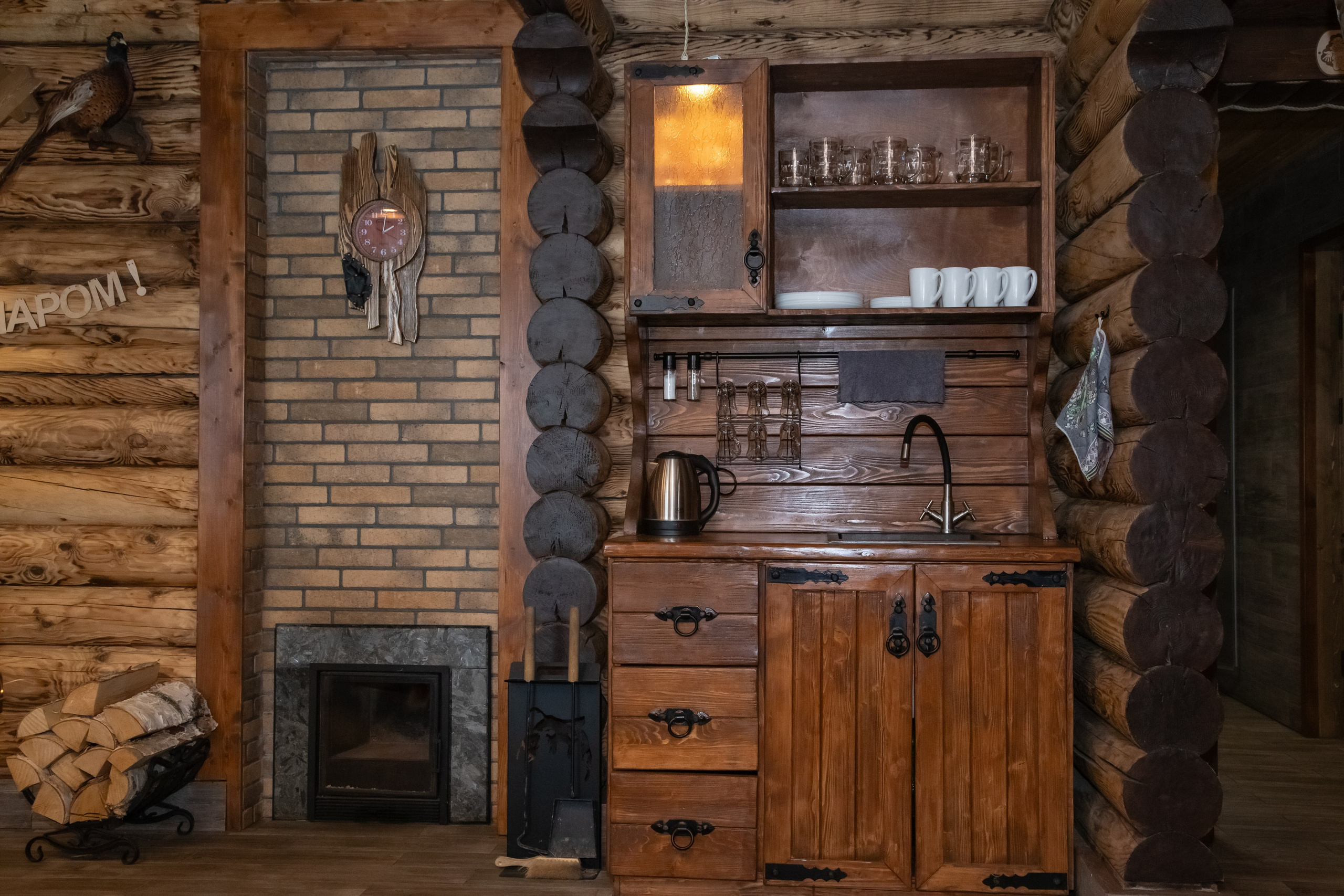 Дом «Охотничий». Банный комплекс «С легким паром»