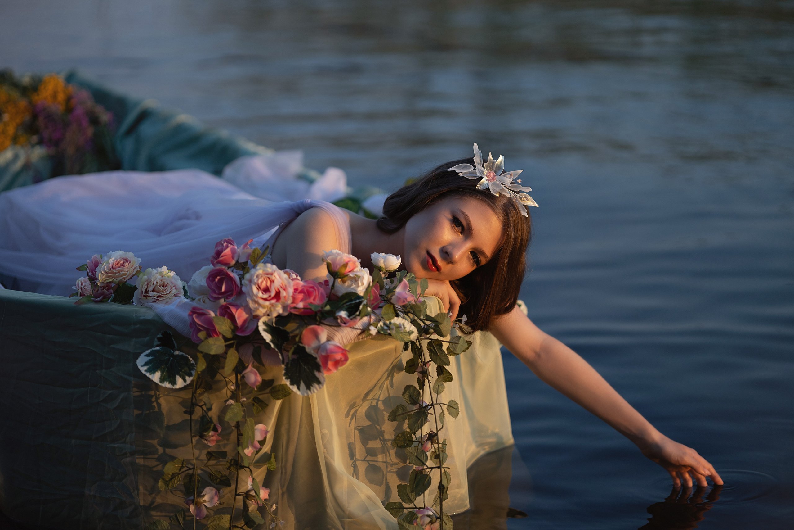 Проект «Лодка с цветами». Фотограф в Петрозаводске BellaDonna